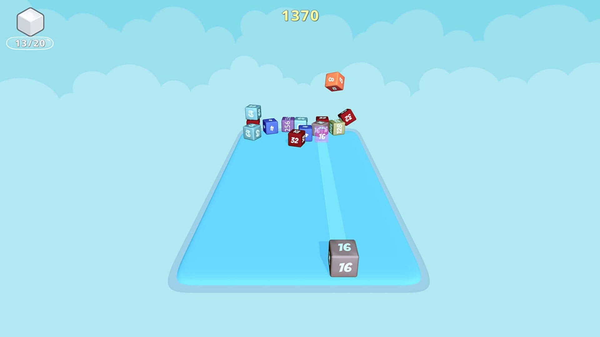اسکرین‌شات Sliding Cubes 2048 Mania - 5