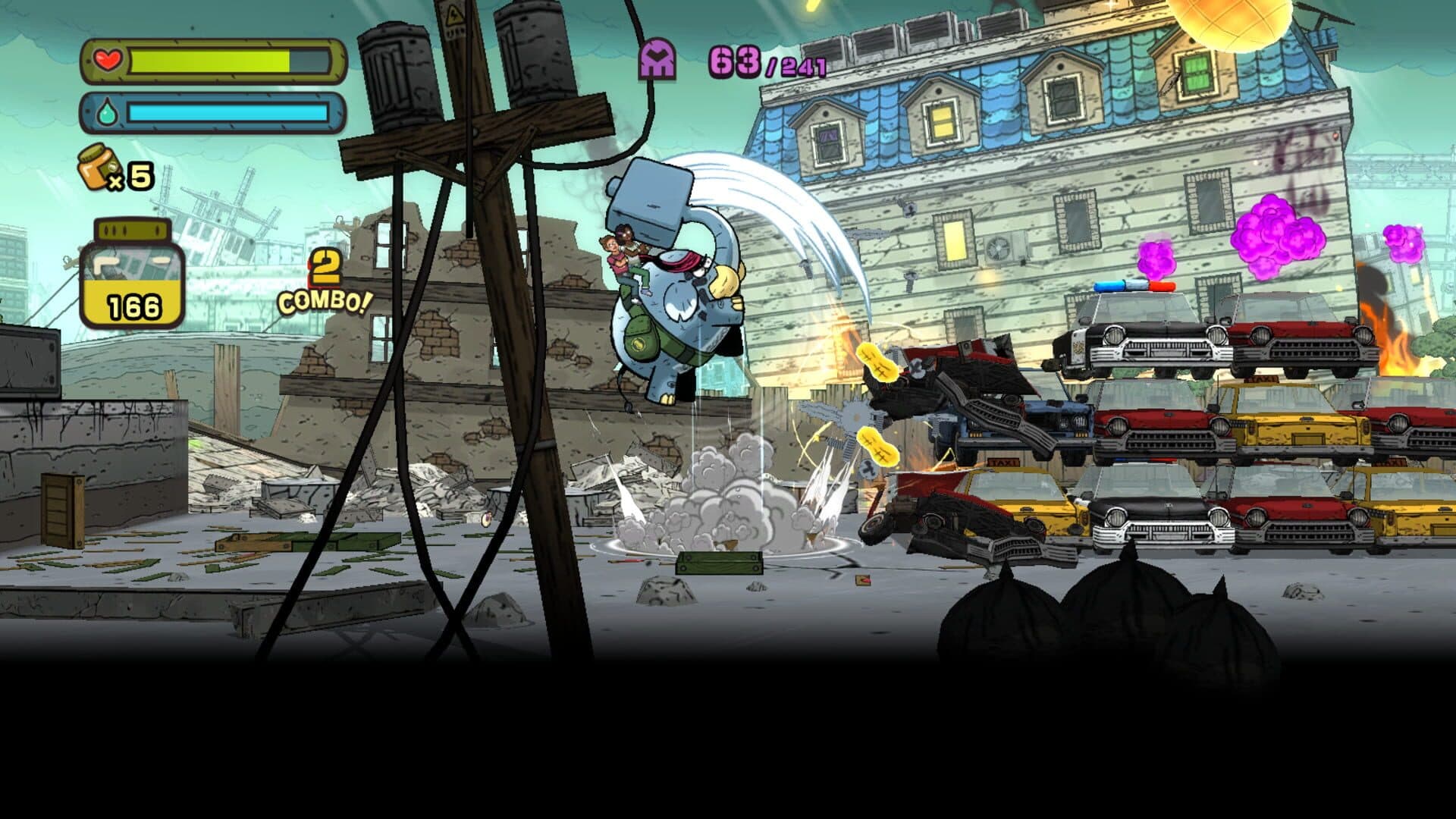 Tembo the Badass Elephant screenshot 2
