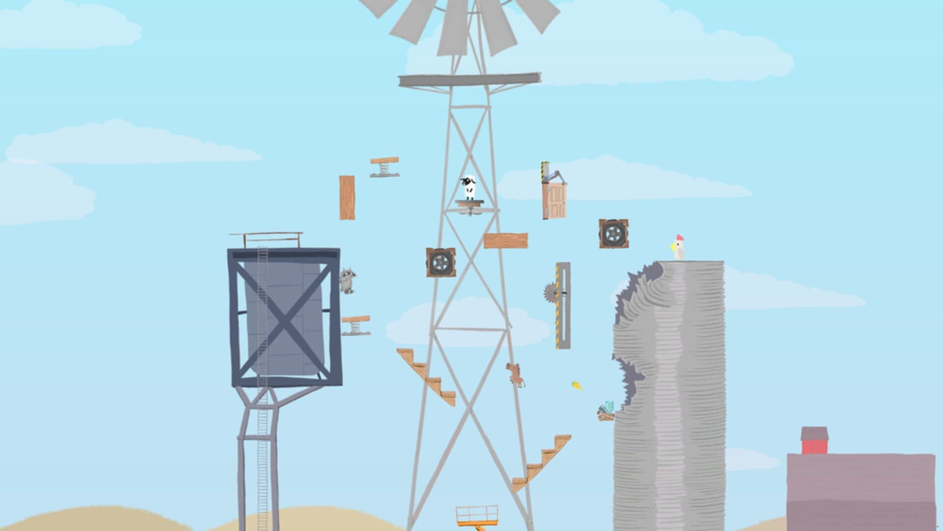 اسکرین‌شات Ultimate Chicken Horse - 1