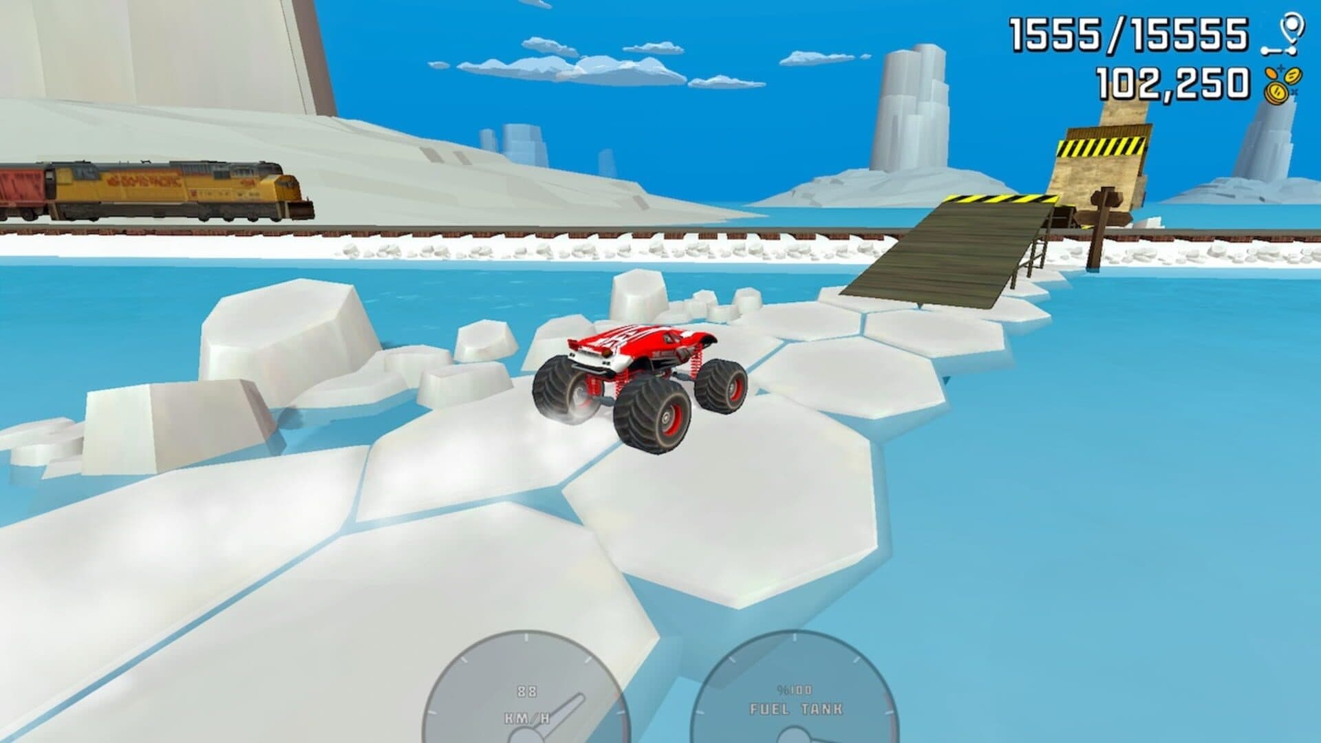 اسکرین‌شات Monster Ramp Racing - 4
