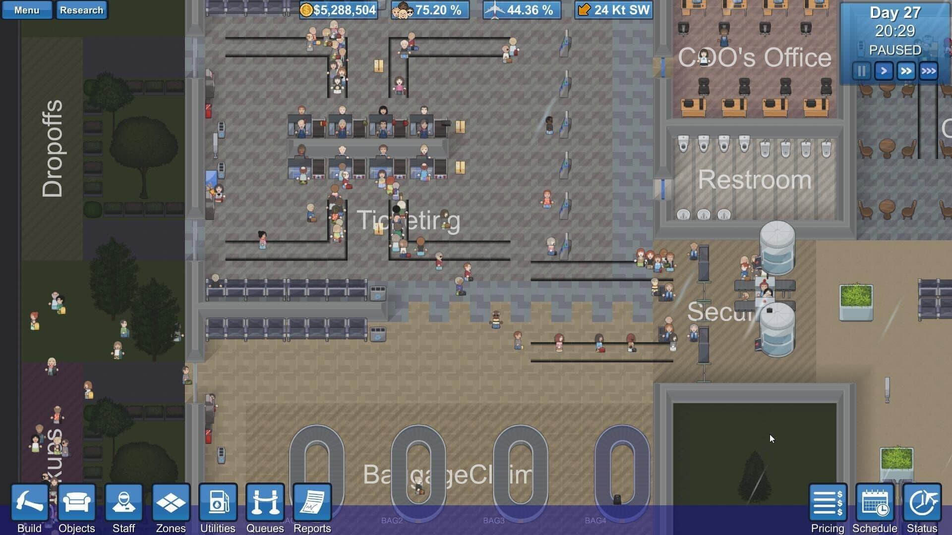 اسکرین‌شات SimAirport - 4