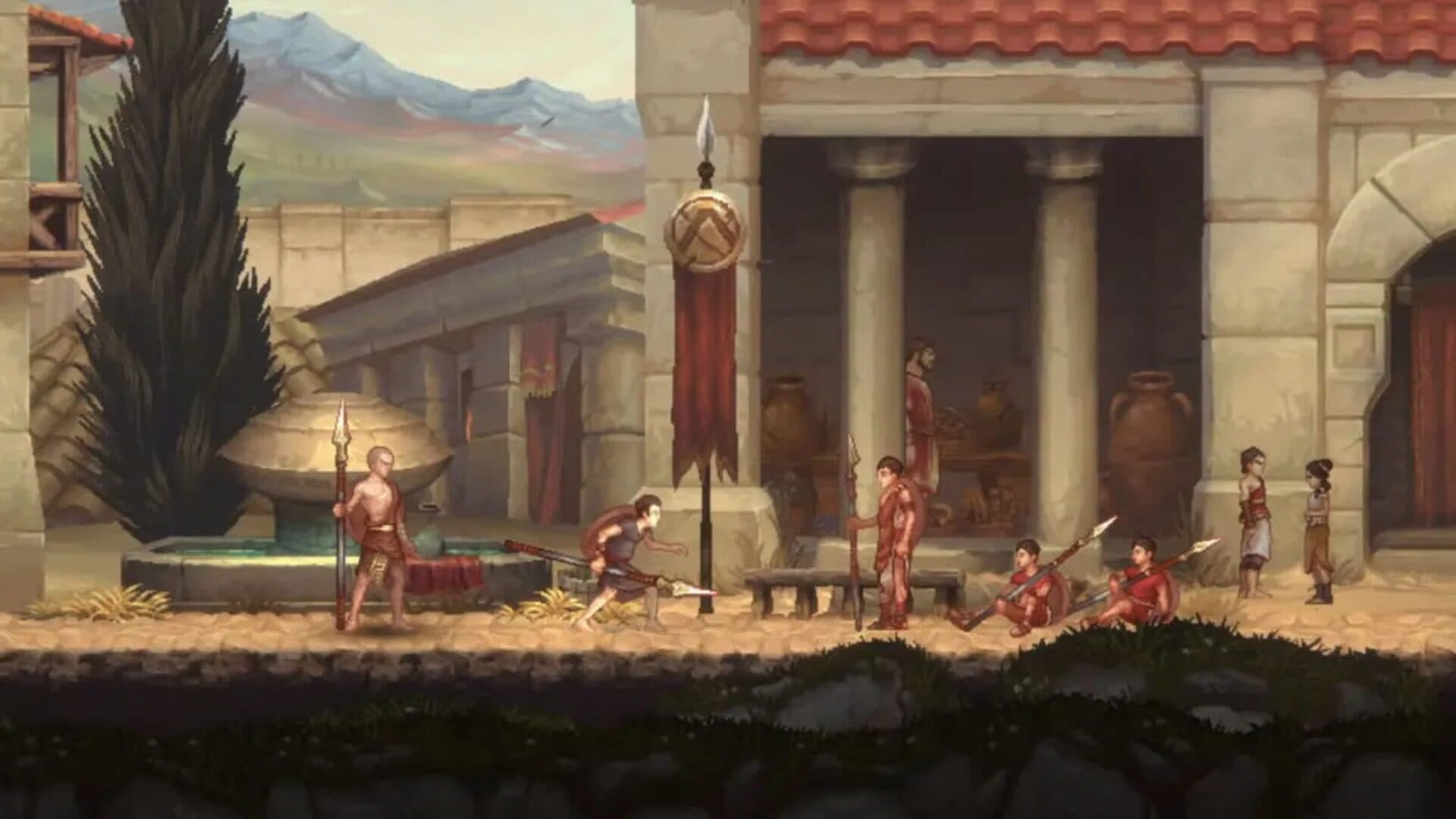 God of War Sons of Sparta screenshot 1