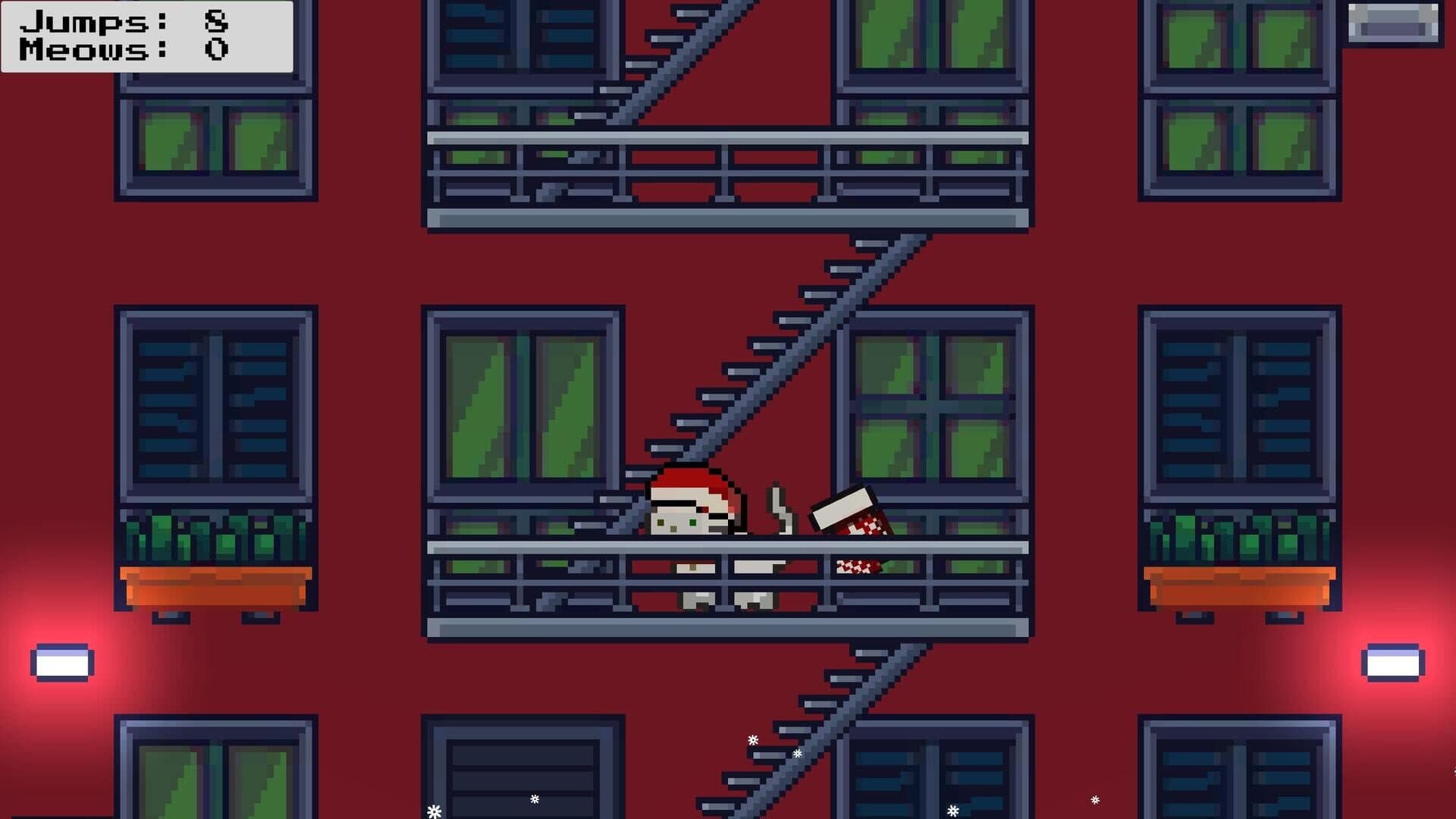 اسکرین‌شات Rooftop Rascal: The Claus Cat - 1