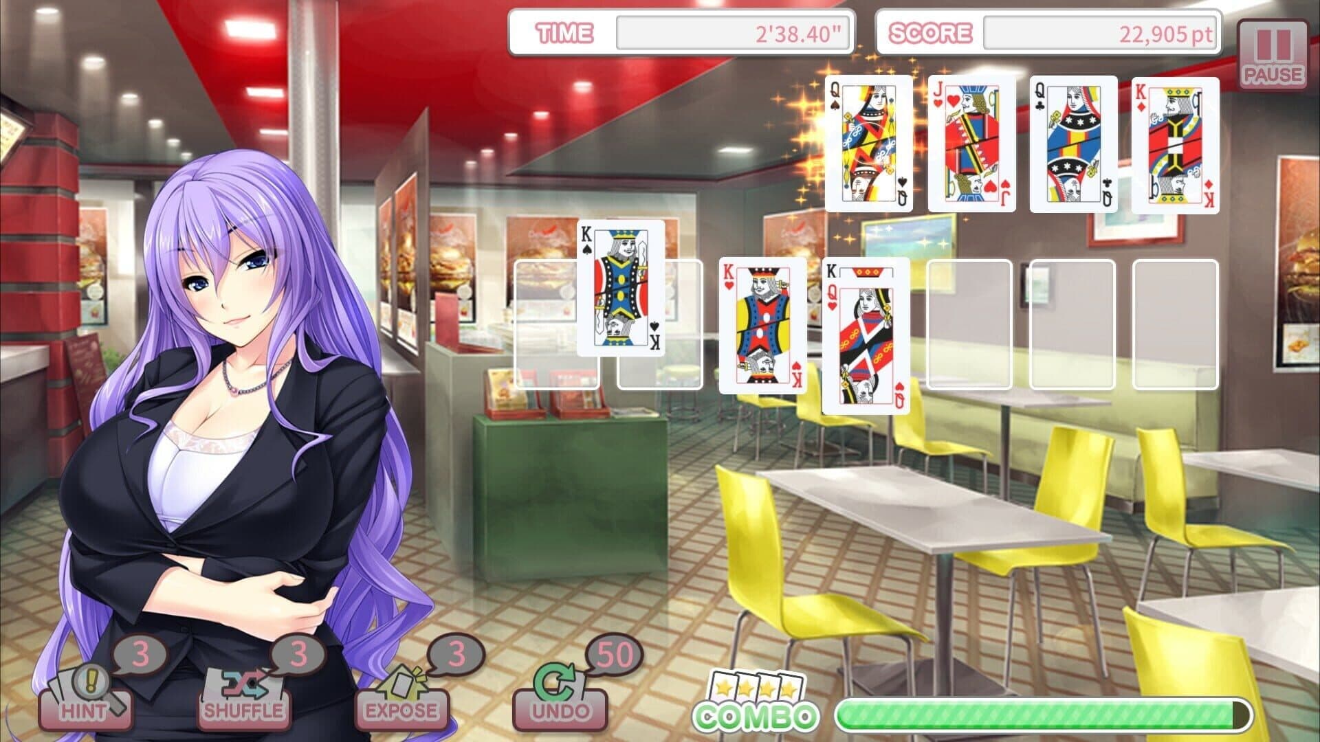 اسکرین‌شات Pretty Girls Klondike Solitaire Plus - 3