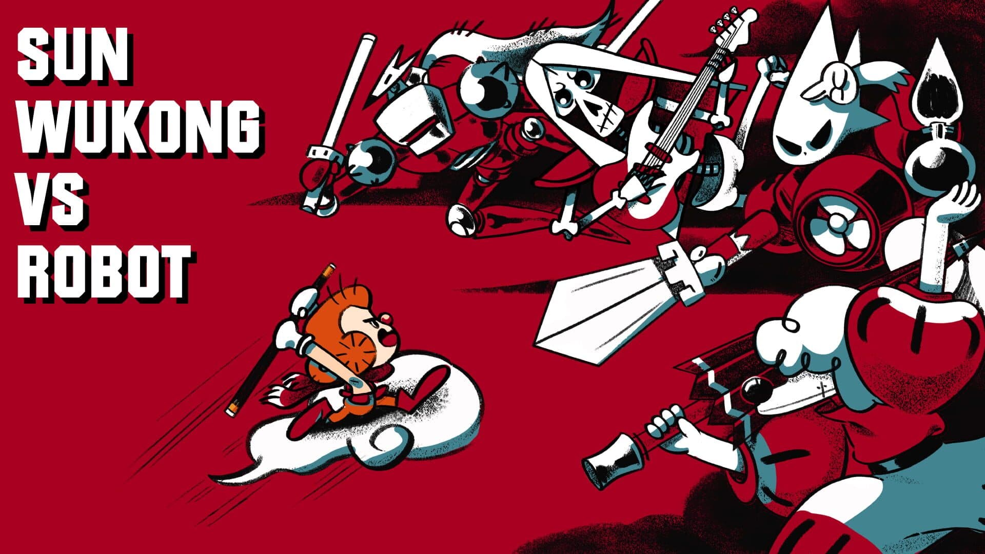 Sun Wukong VS Robot