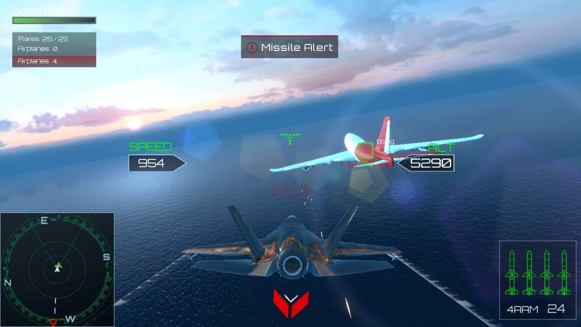 اسکرین‌شات AirJet Fighter Sky Dominators: Aerial Assault - 3