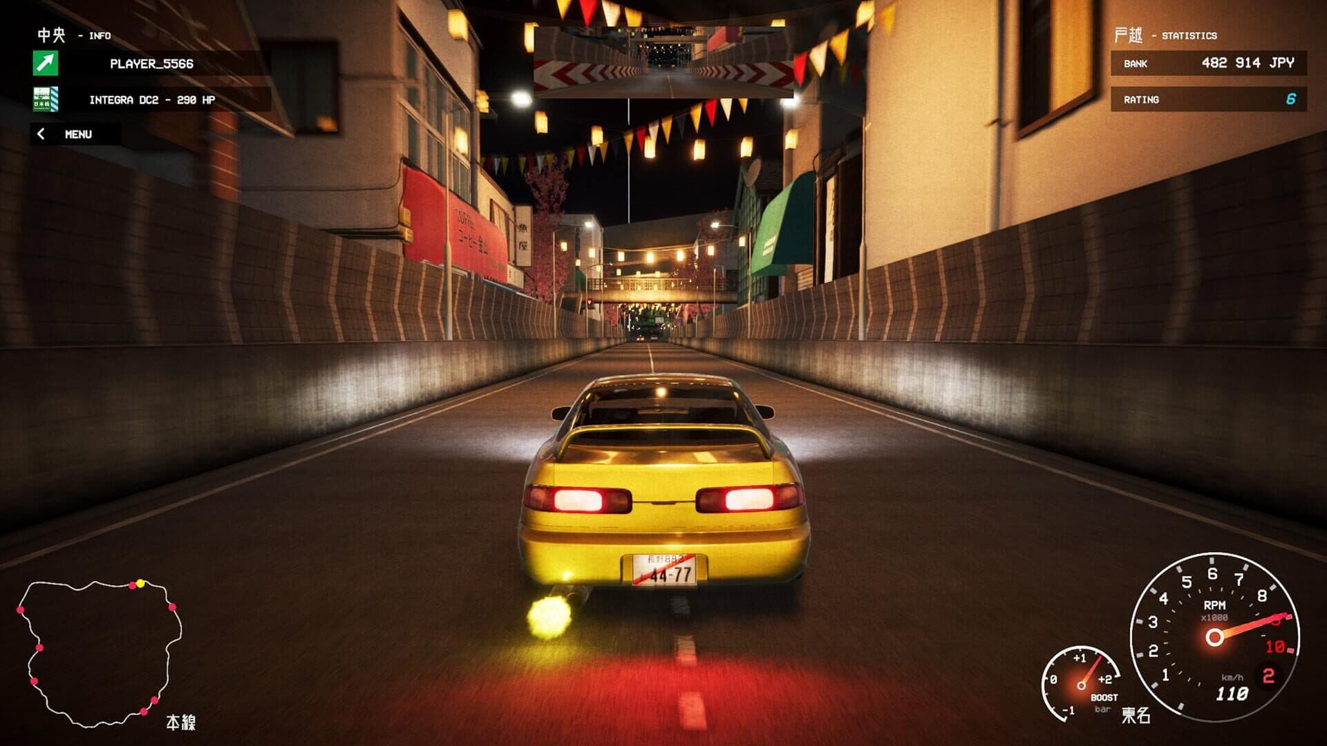 اسکرین‌شات Tokyo Racer X - 2