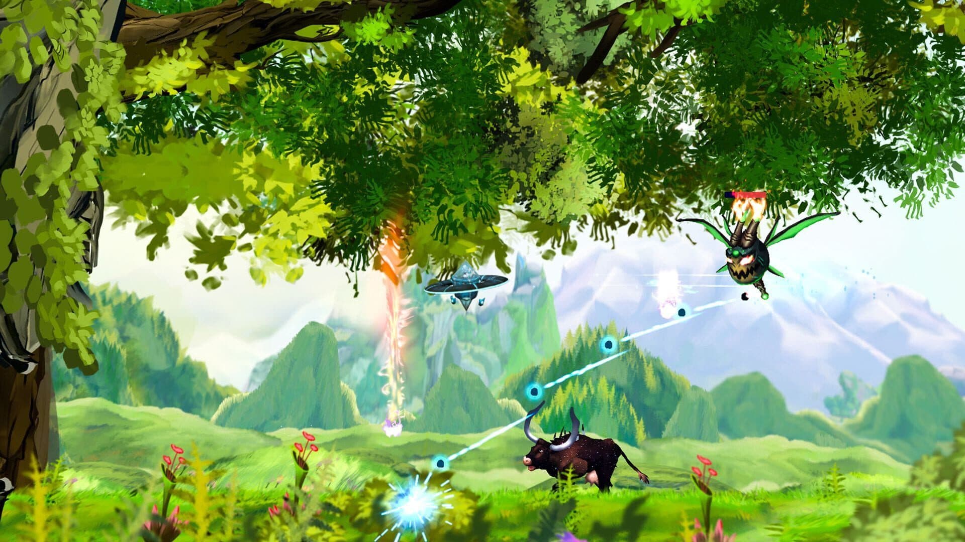 اسکرین‌شات Moo Lander - 3