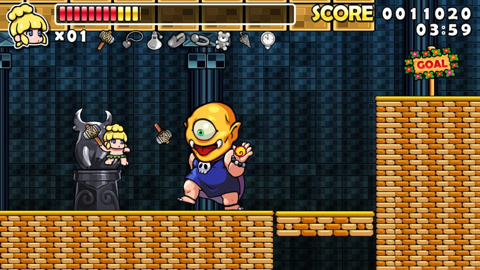 Wonder Boy Returns Remix screenshot 10