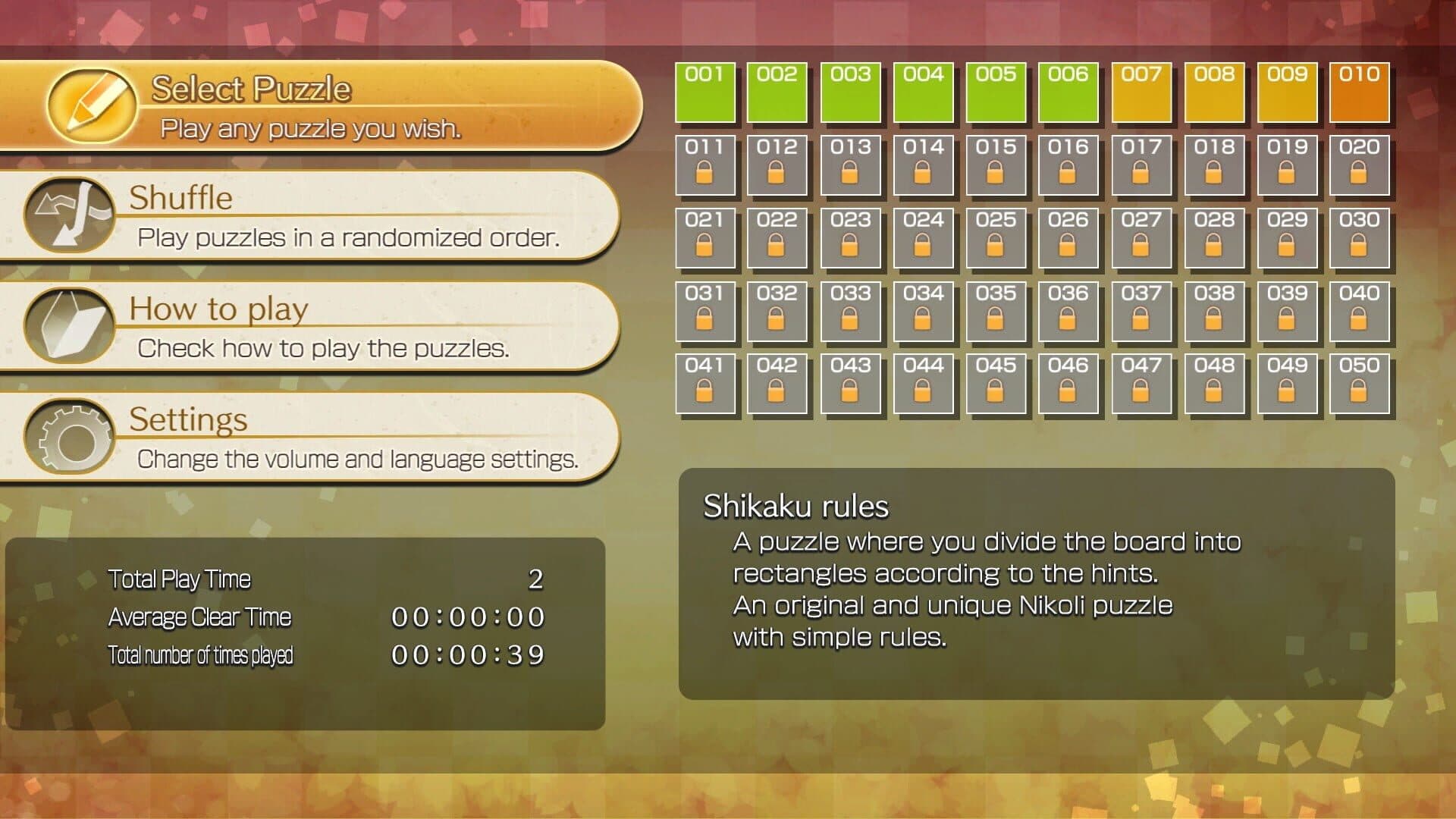 اسکرین‌شات Puzzle by Nikoli W Shikaku - 1