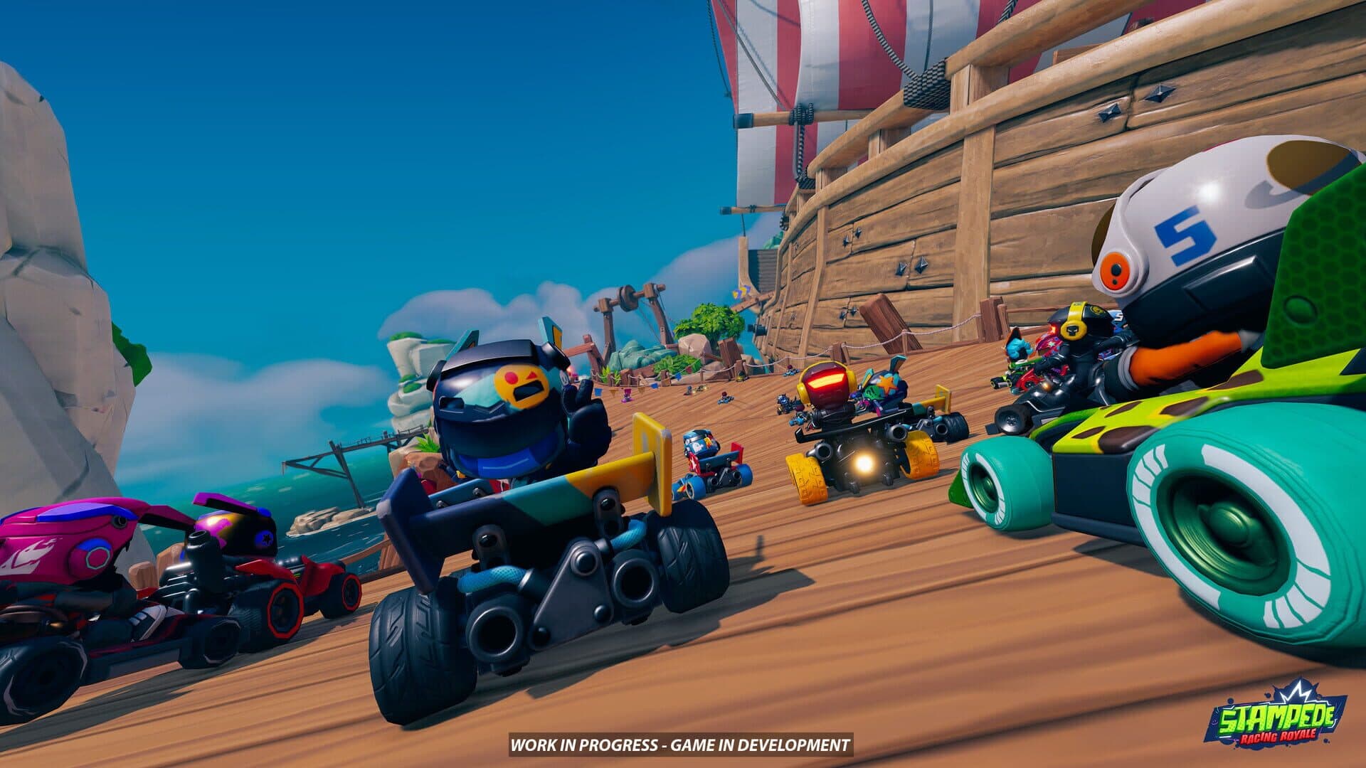 Stampede Racing Royale screenshot 0