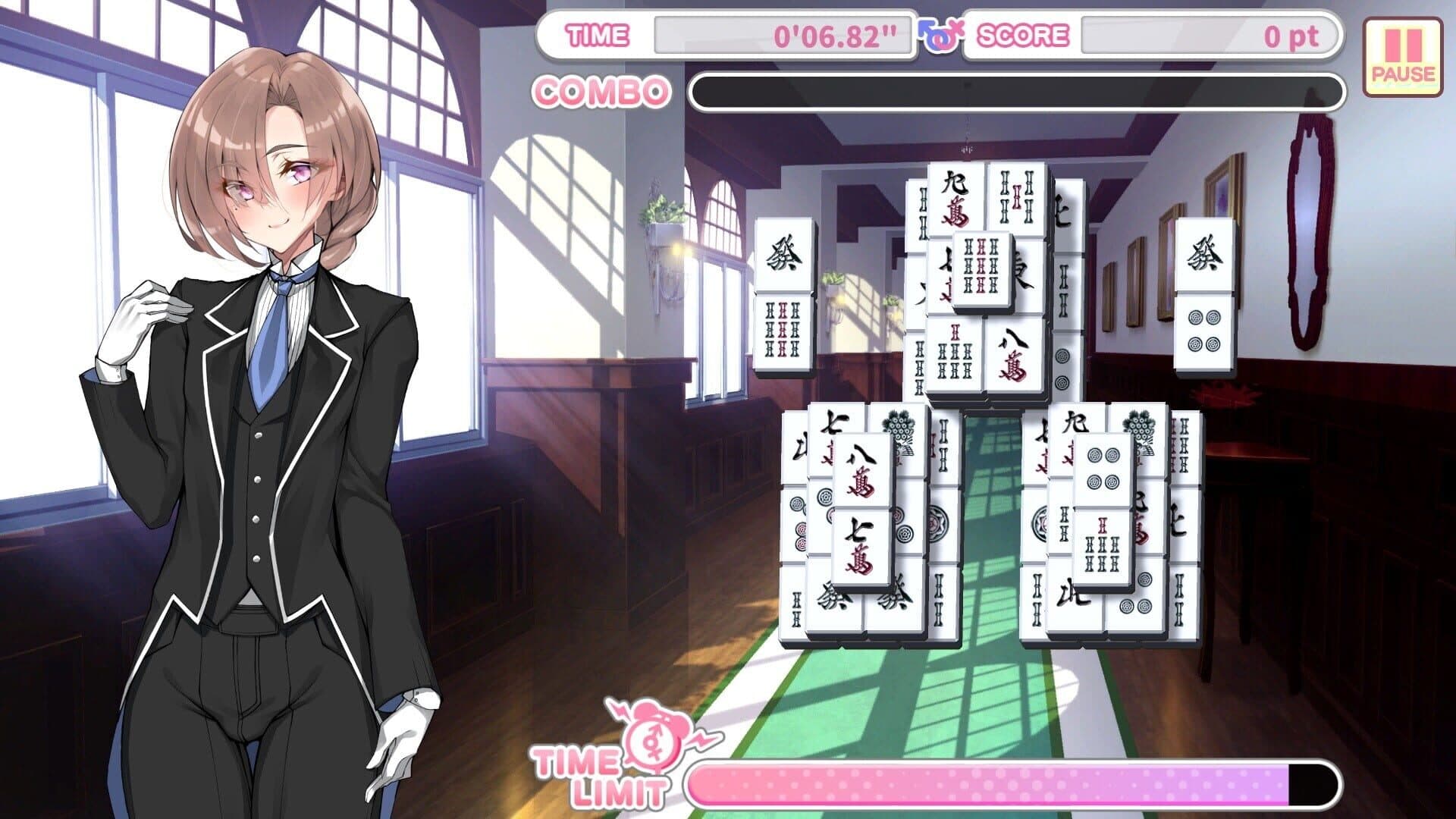 اسکرین‌شات Otoko Cross: Pretty Boys Mahjong Solitaire - 8