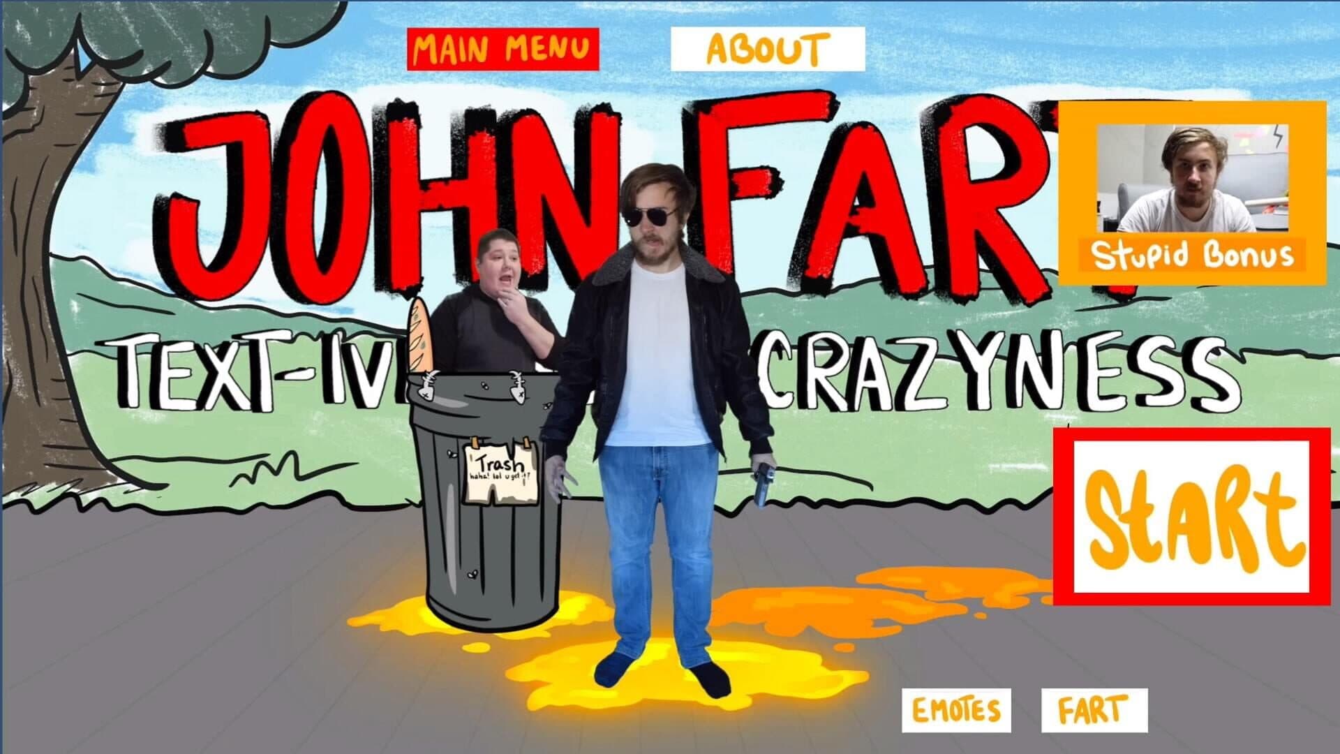 اسکرین‌شات John Fart: Text-iverse of Crazyness - 3