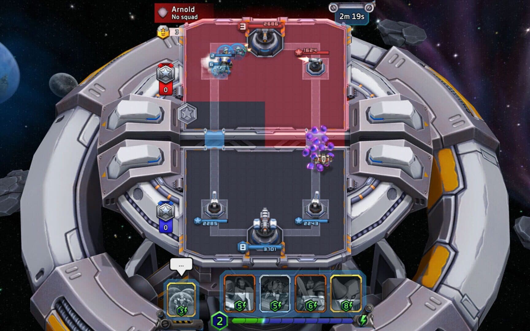 اسکرین‌شات Galaxy Control: Arena Station - 1