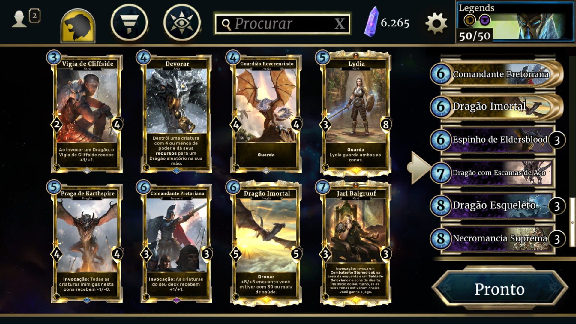 اسکرین‌شات The Elder Scrolls: Legends - 7