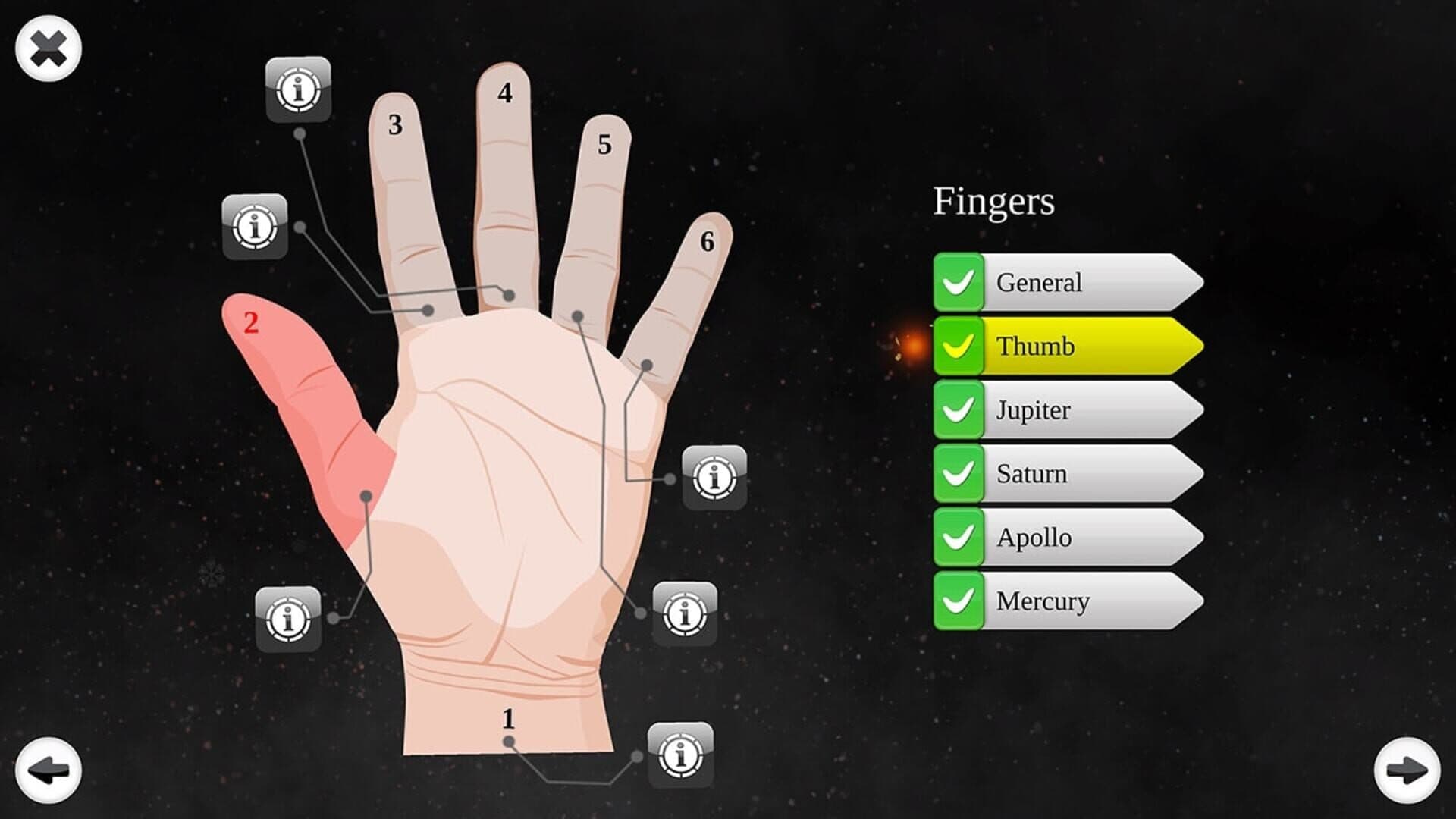 اسکرین‌شات Palm Reading Premium - 3