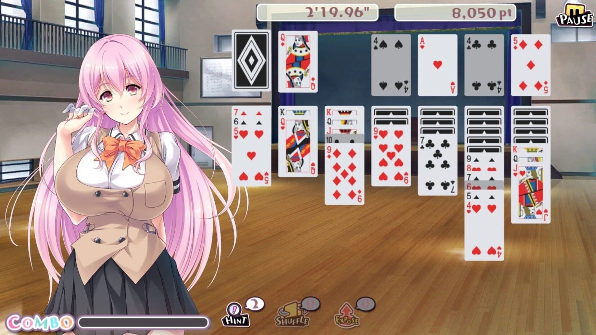 Pretty Girls Klondike Solitaire screenshot 2