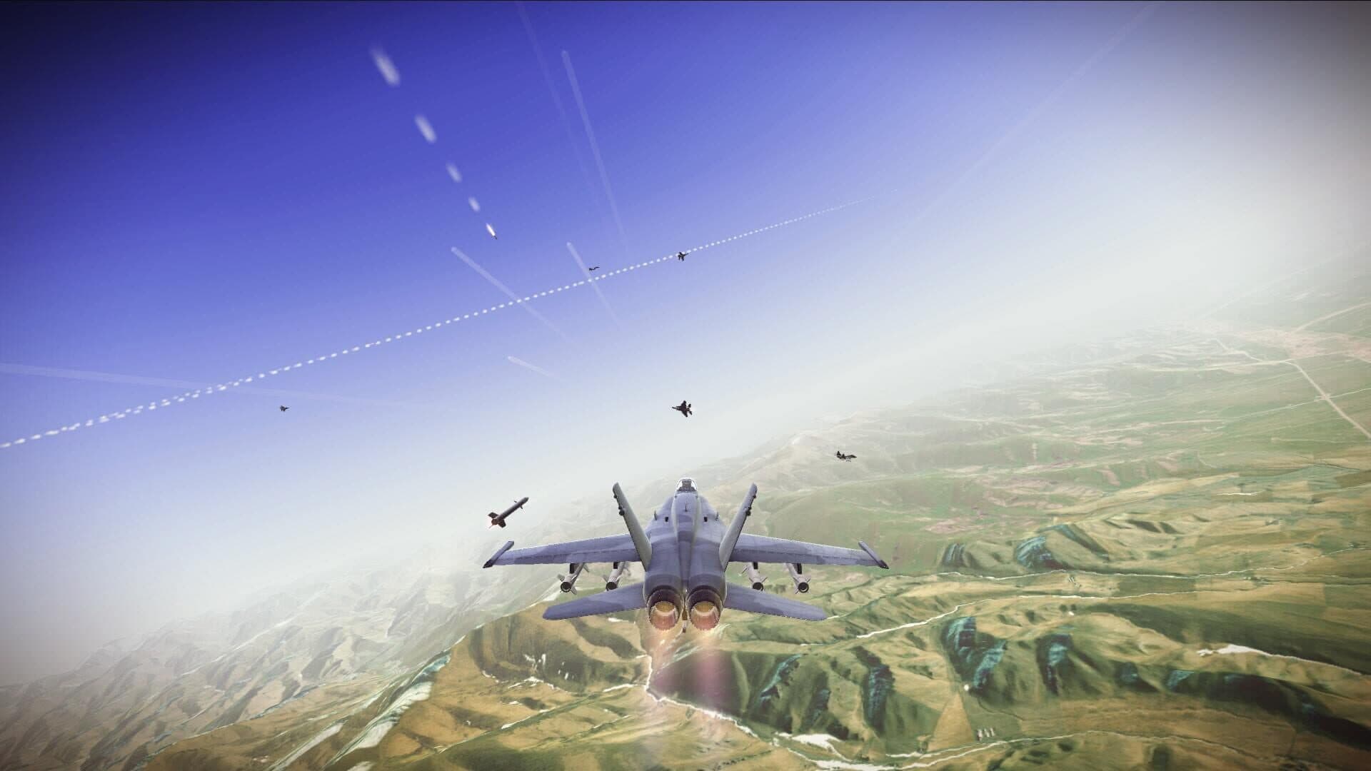 اسکرین‌شات Jet Combat: Cats vs. Dogs Military Simulator - 5