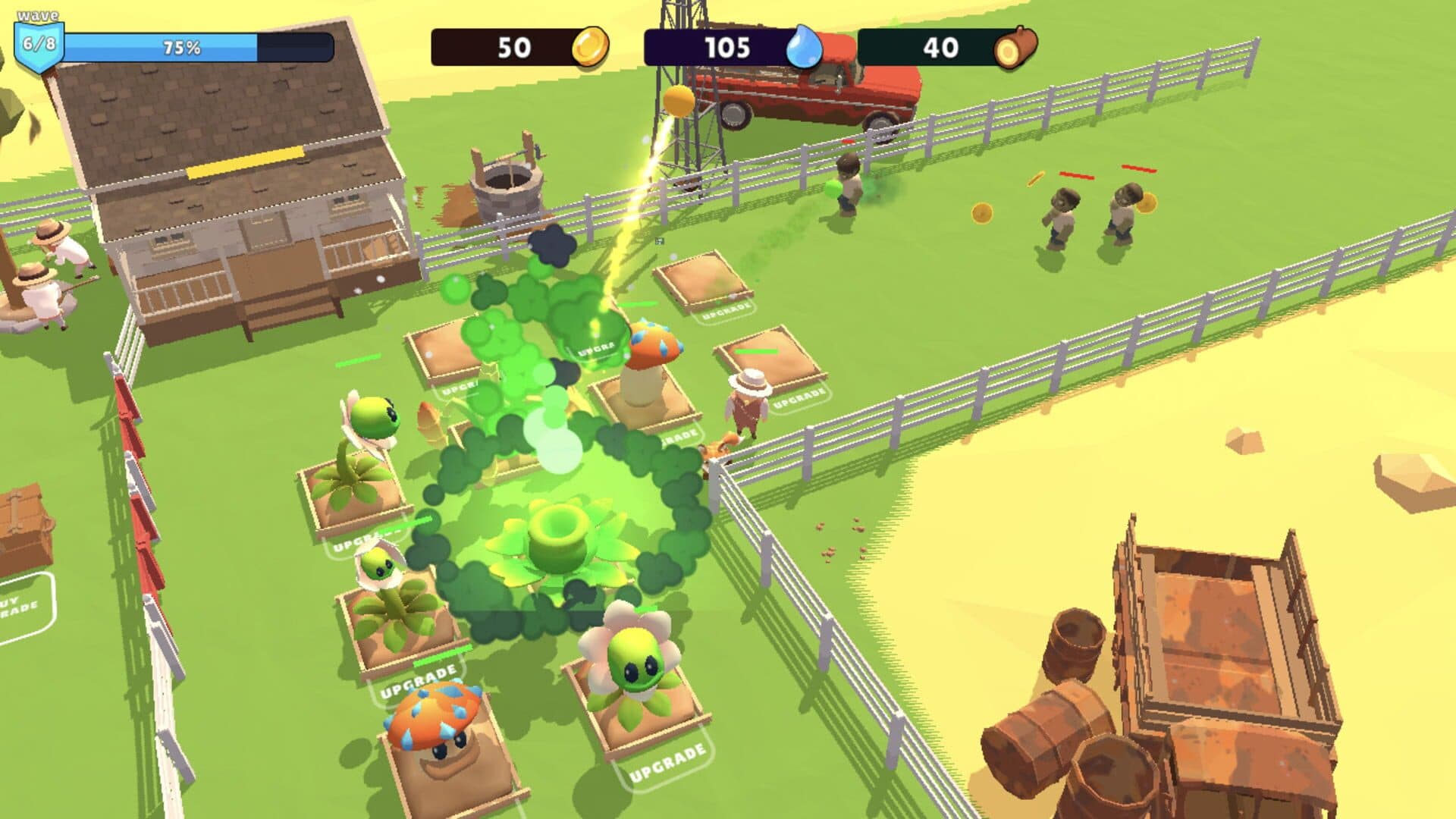 اسکرین‌شات Zombie Garden vs. Plants Defence - 4
