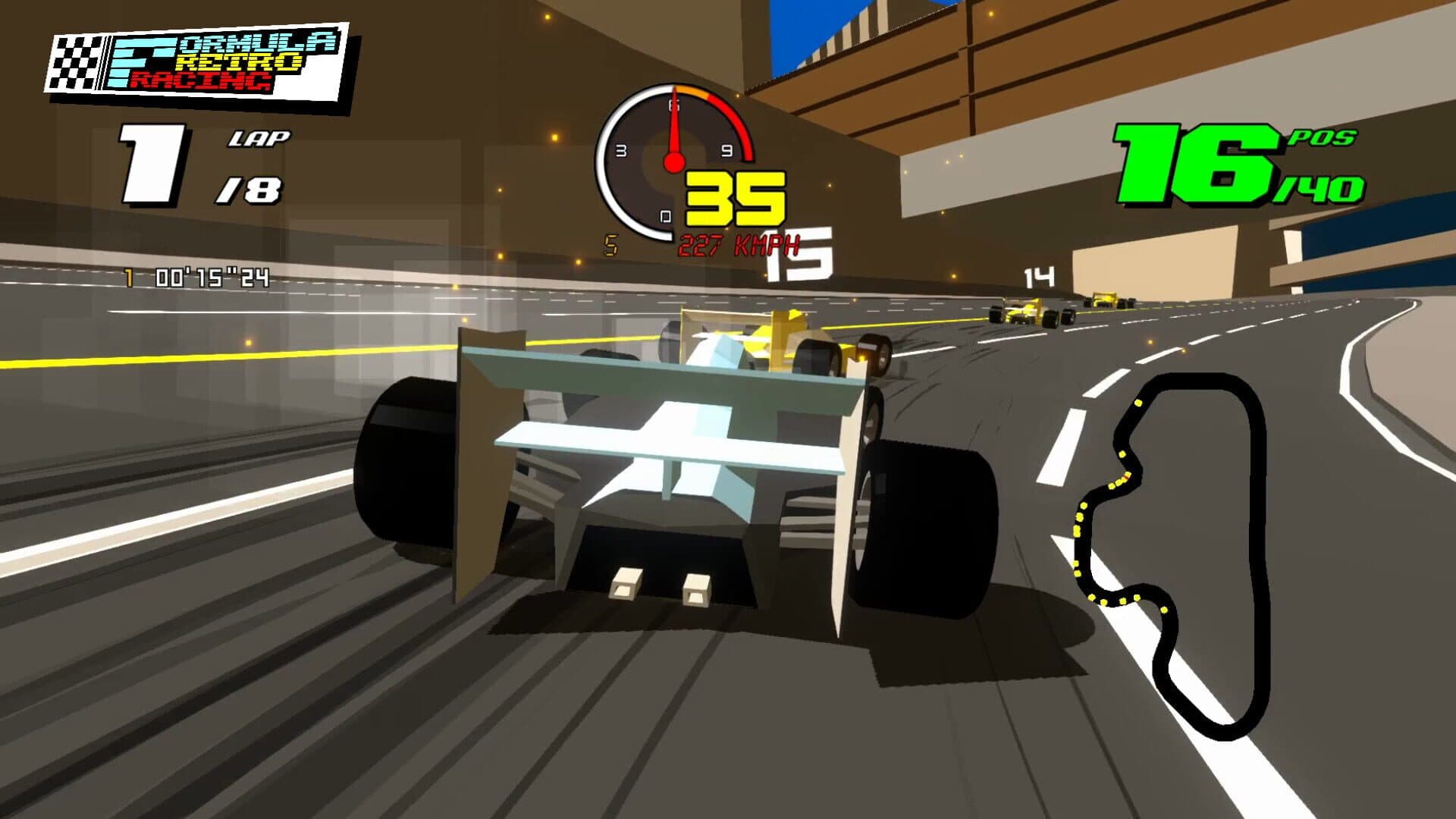 Formula Retro Racing screenshot 0