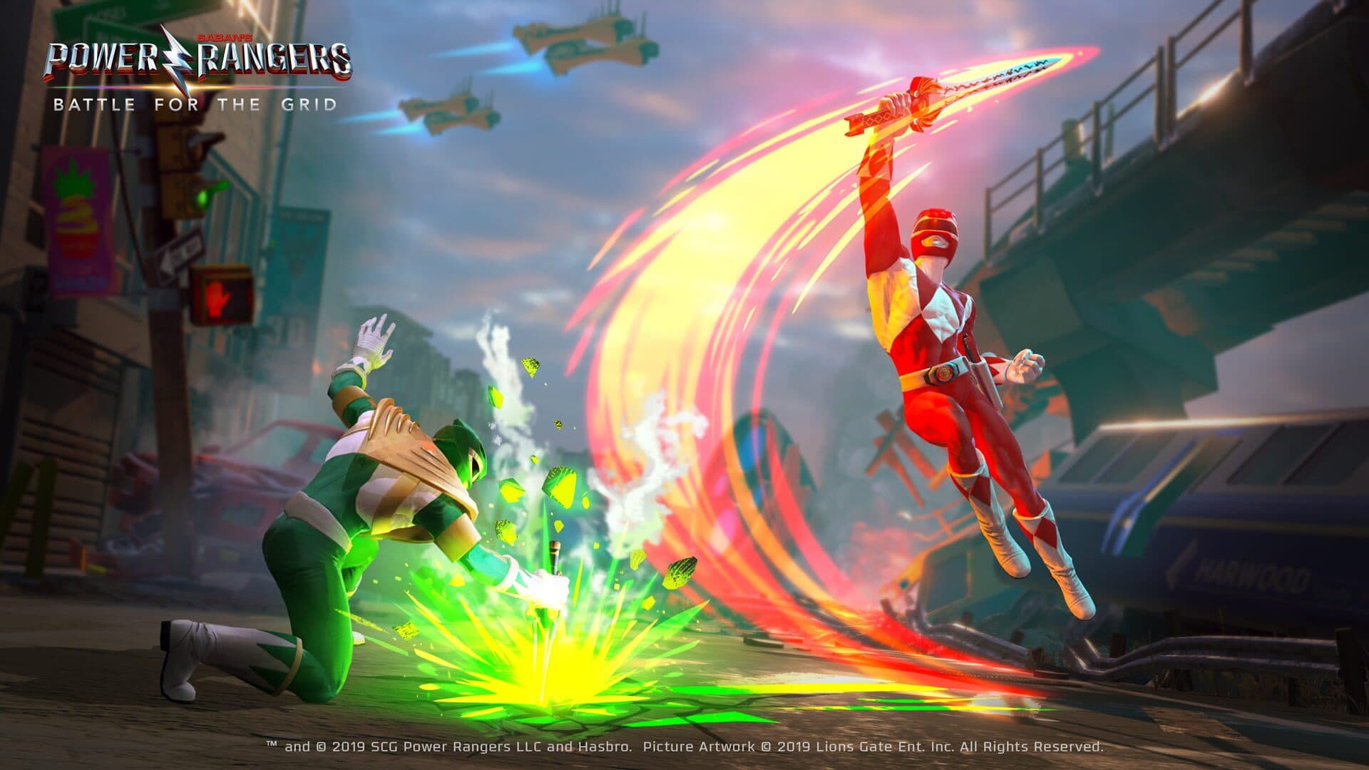 اسکرین‌شات Power Rangers: Battle for the Grid - 1