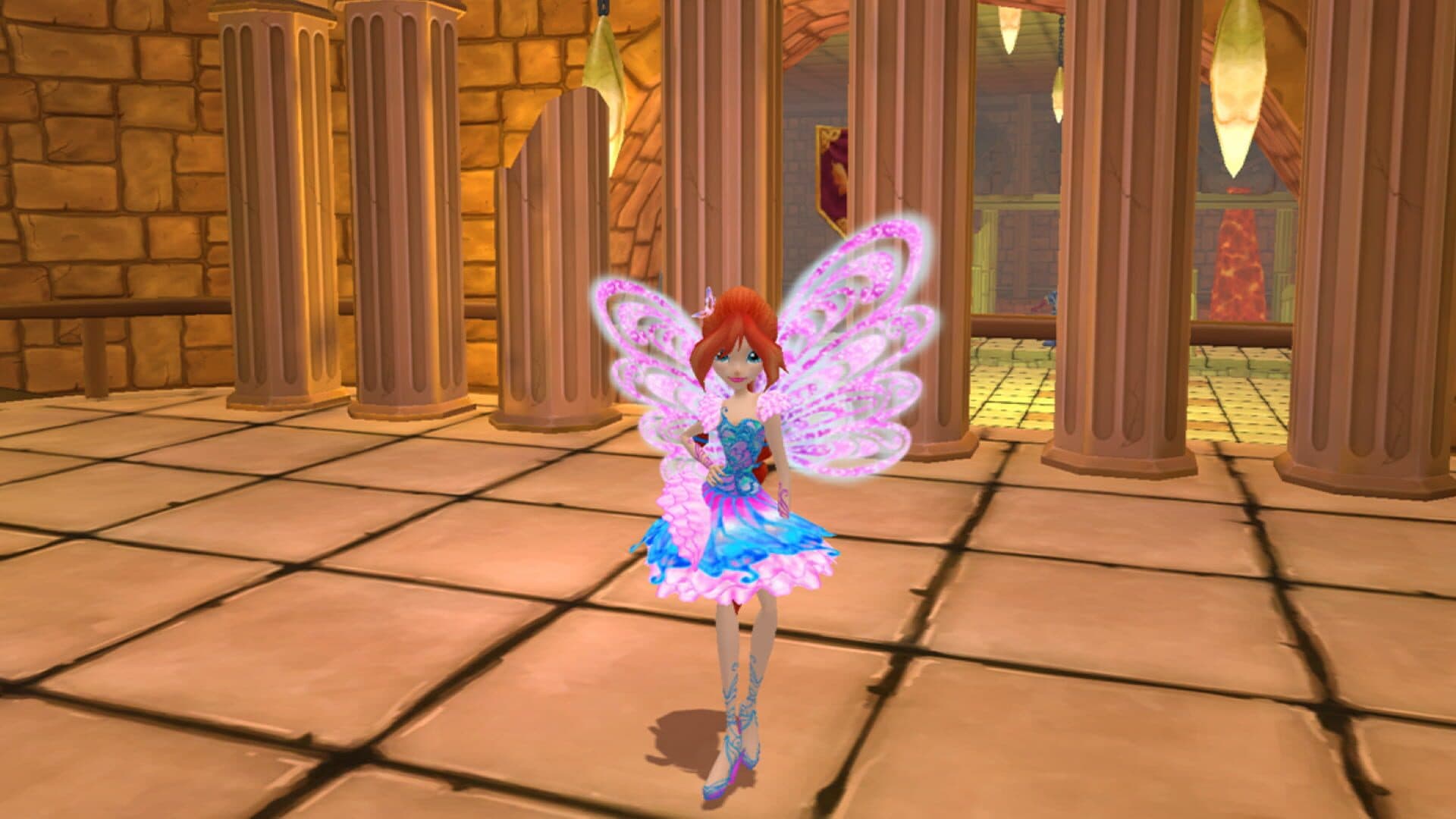 اسکرین‌شات Winx Club: Alfea Butterflix Adventures - 1