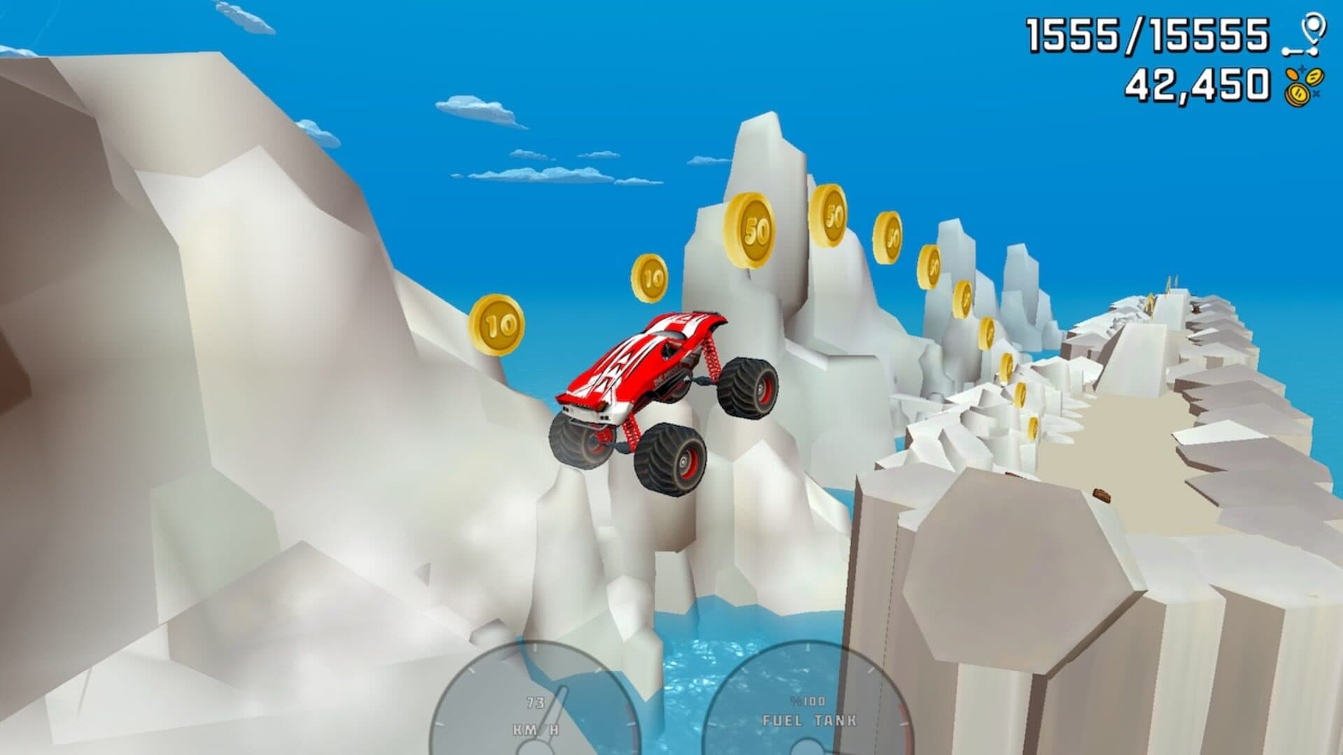 اسکرین‌شات Monster Ramp Racing - 2
