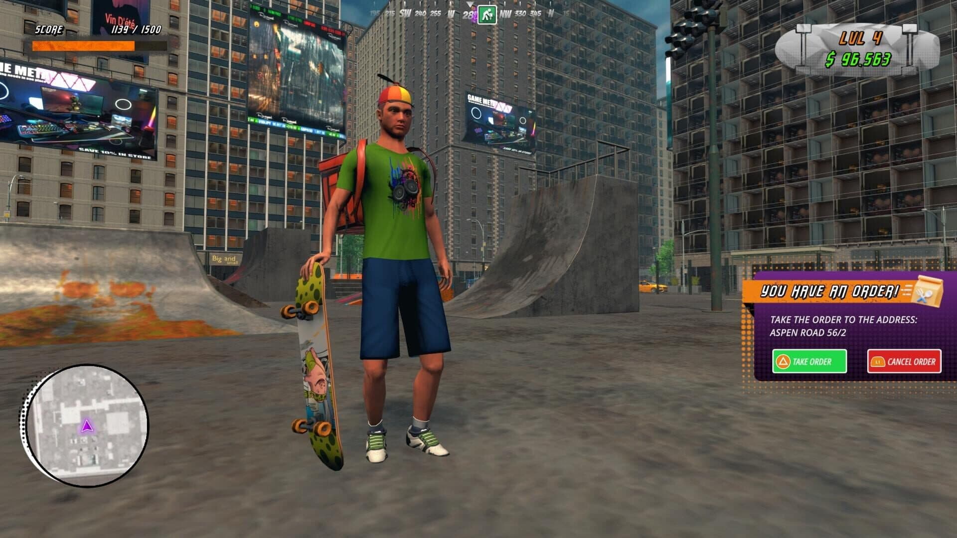 اسکرین‌شات Urban Skater: Skateboard Delivery City Challenge - 10