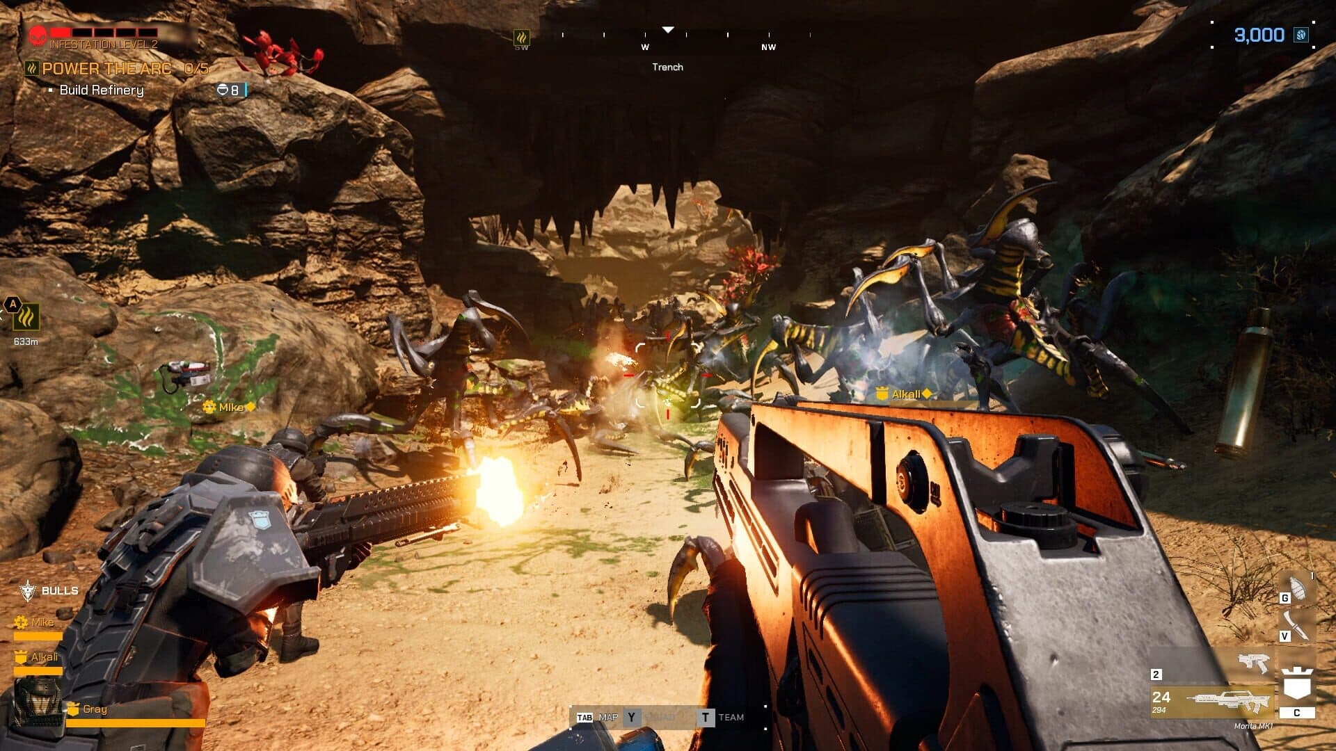 اسکرین‌شات Starship Troopers: Extermination - 9
