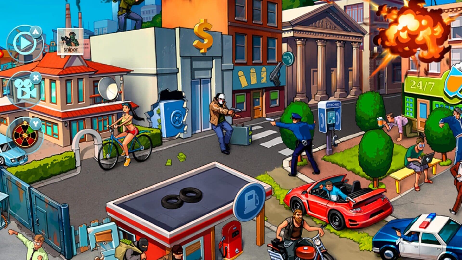 اسکرین‌شات Doodle God: Crime City - 2
