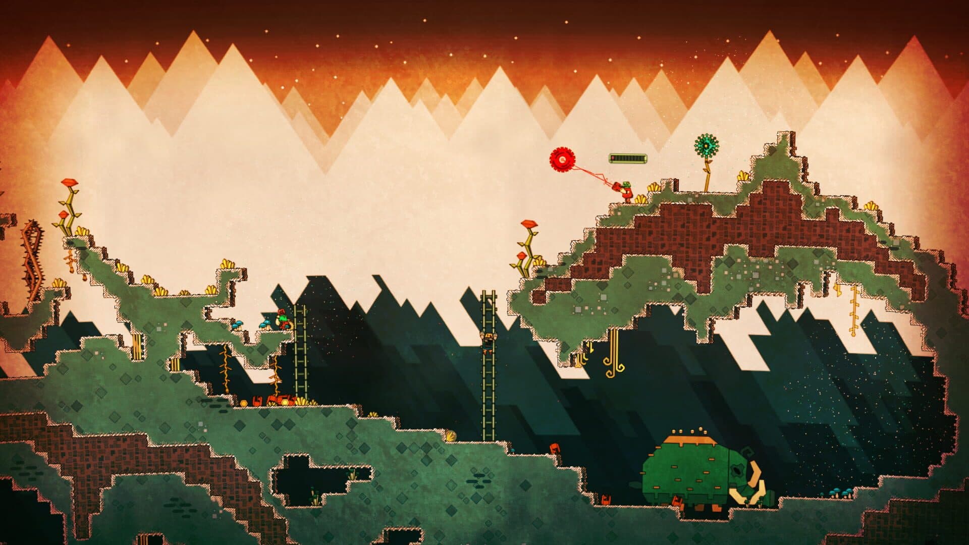 اسکرین‌شات PixelJunk Nom Nom Galaxy - 5