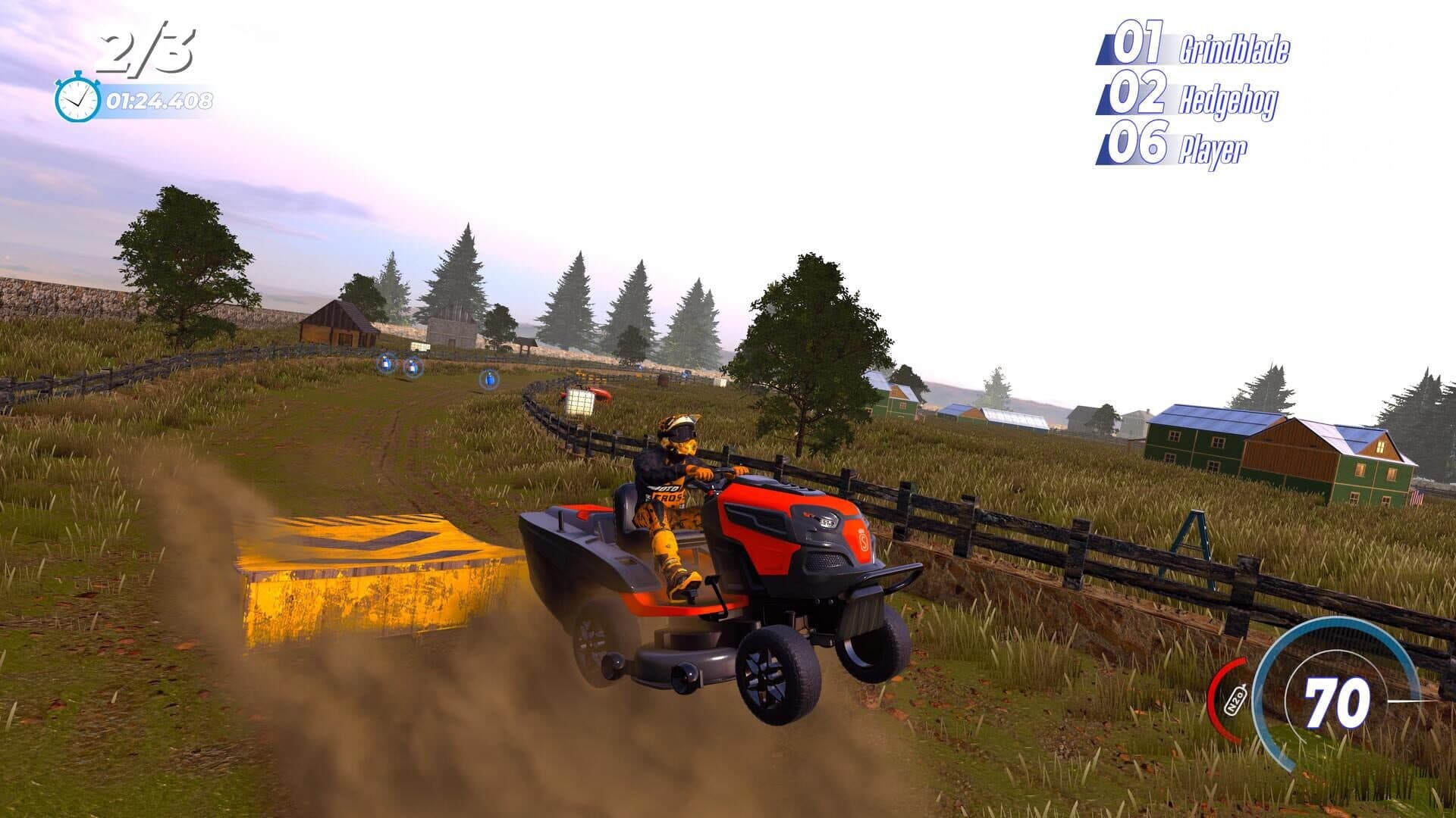 Lawn Mower Racing screenshot 0