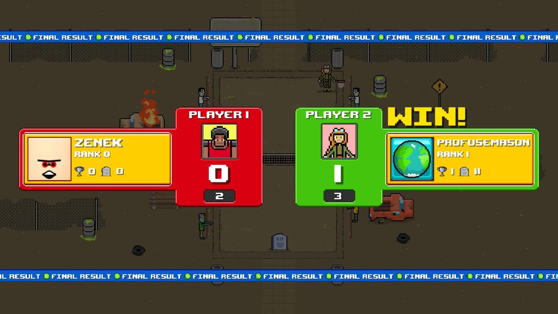 Timber Tennis: Versus screenshot 4