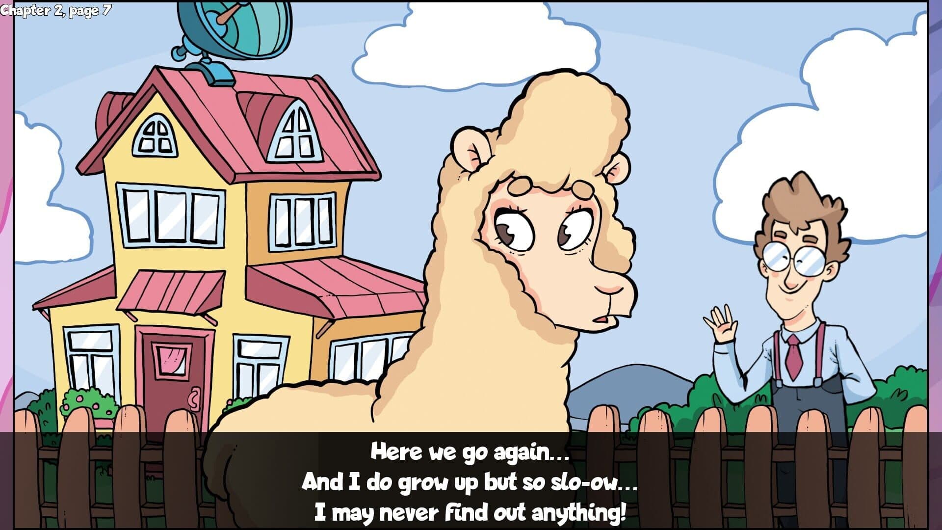 اسکرین‌شات Alpaca Wonders Why - 8
