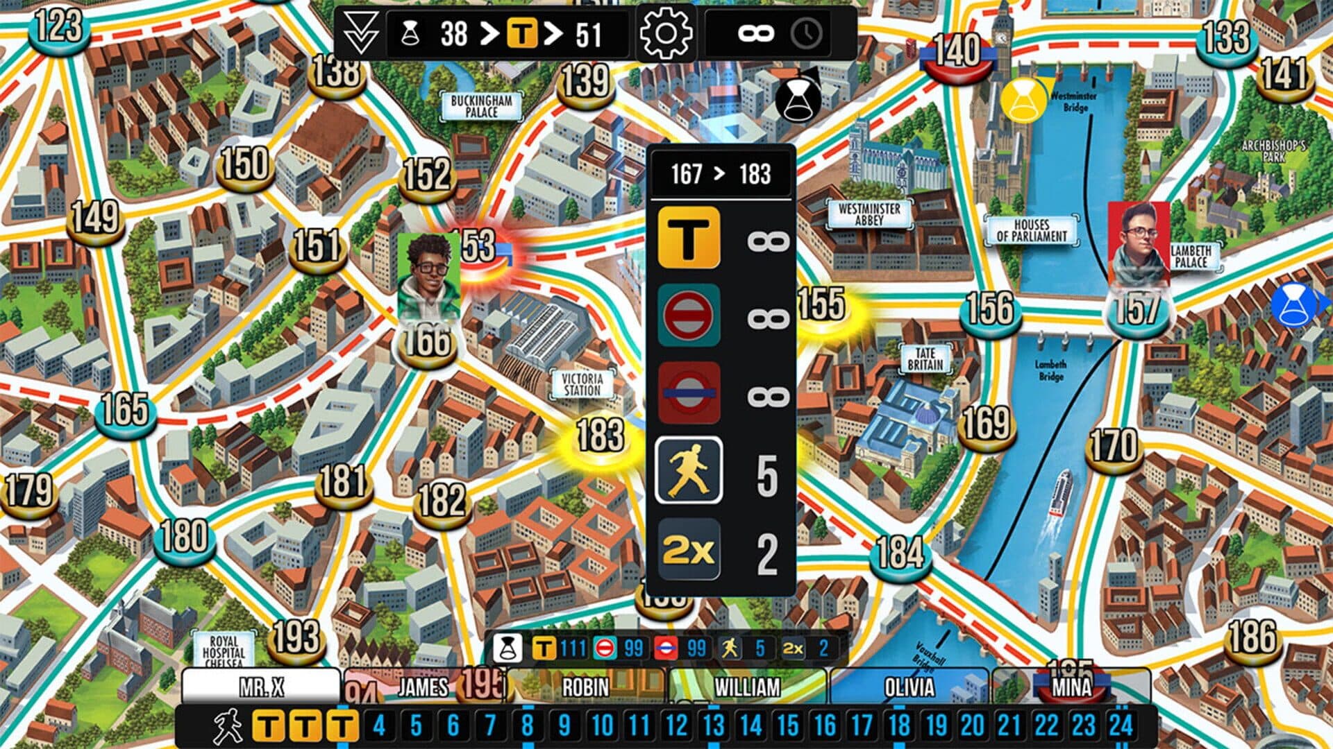 Scotland Yard: Hunting Mister X screenshot 0