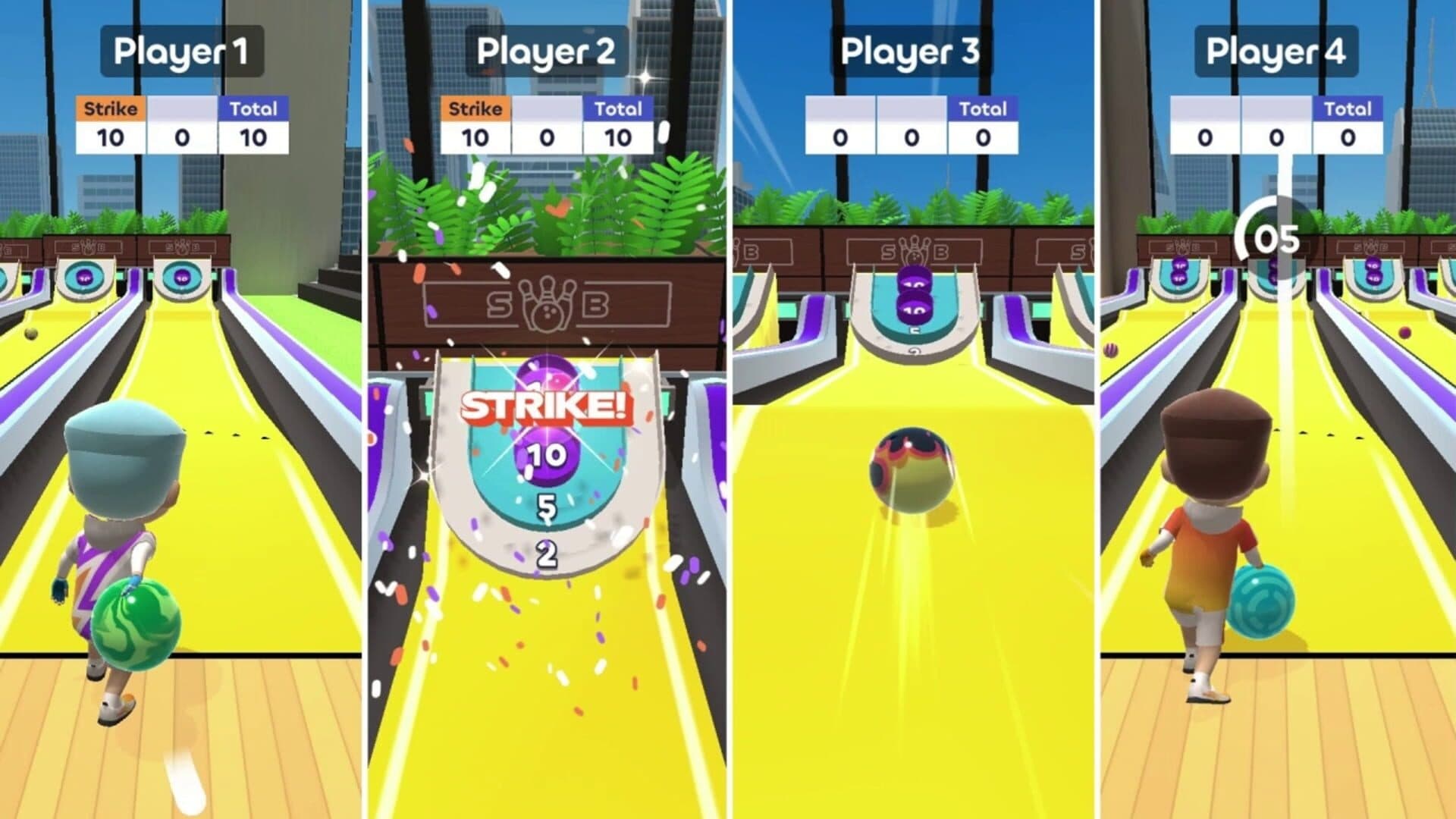 اسکرین‌شات Skyline Bowling - 4