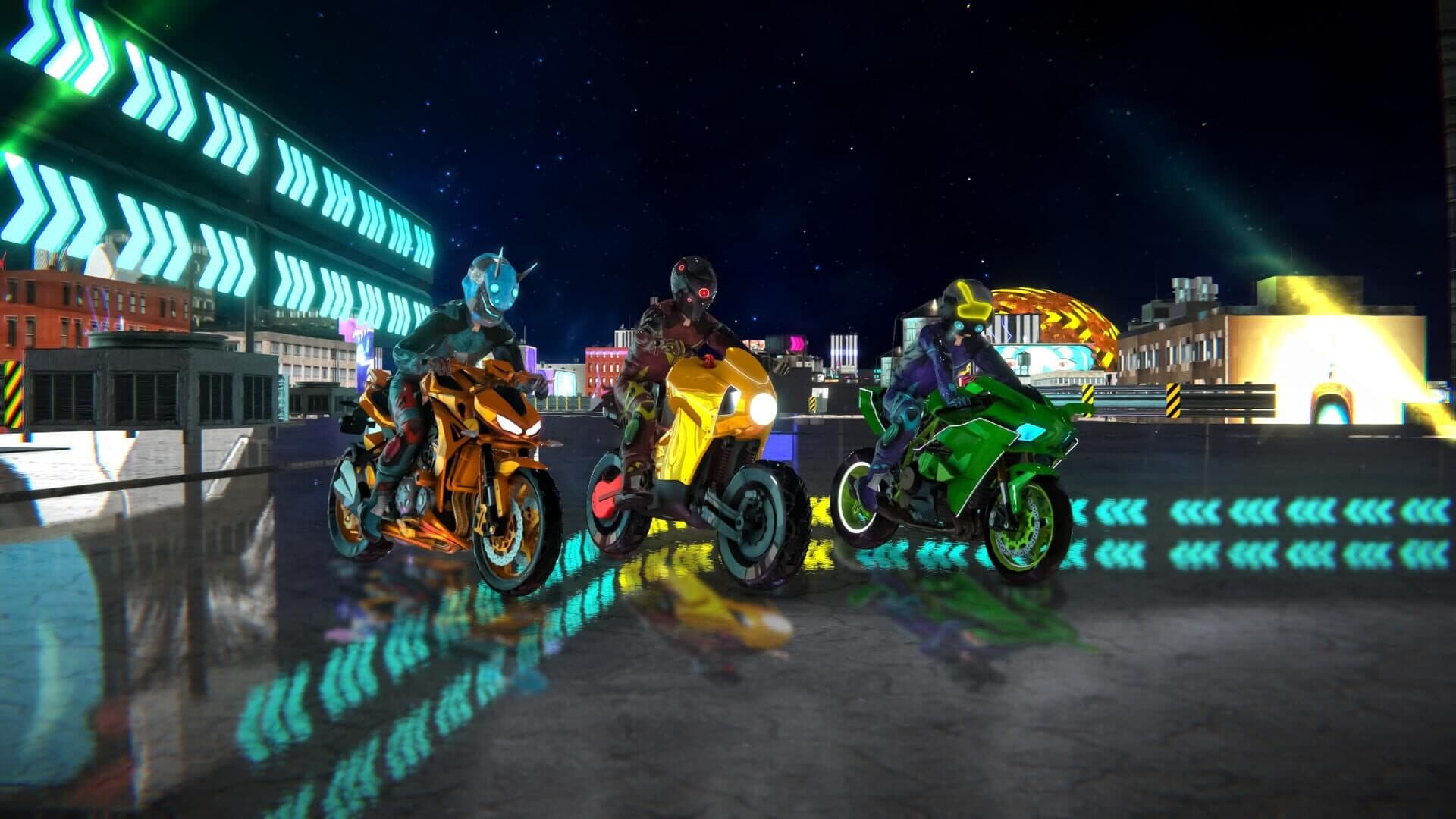 اسکرین‌شات 2044 Moto Racer: Cyber Racing Simulator - 5