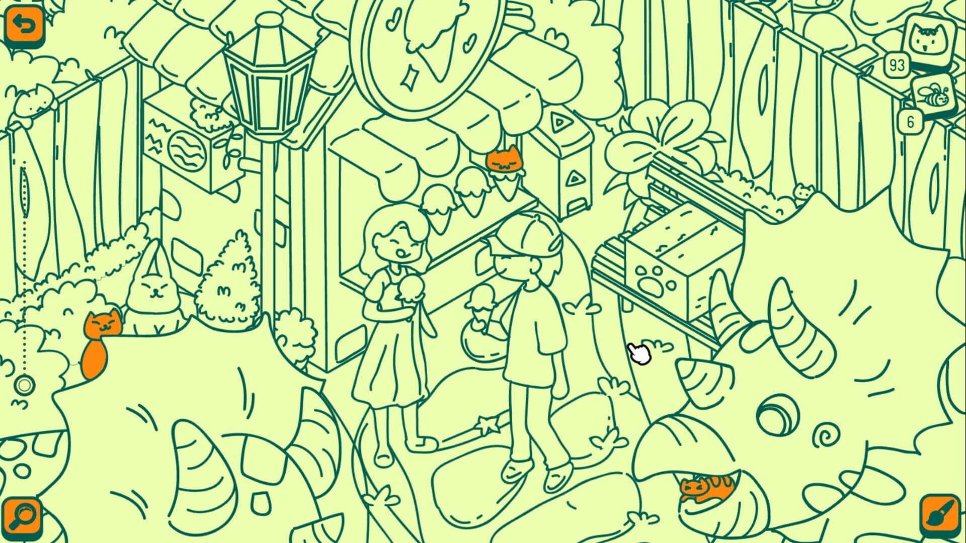 Cats and Seek: Dino Park screenshot 2