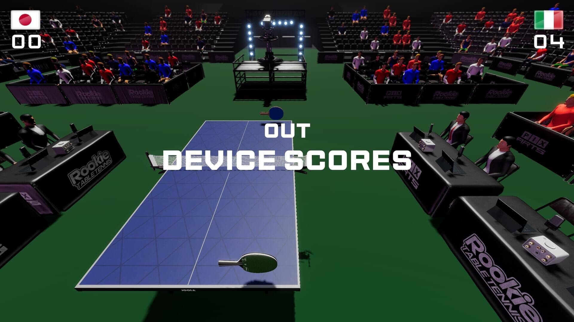 اسکرین‌شات Rookie Table Tennis - 1