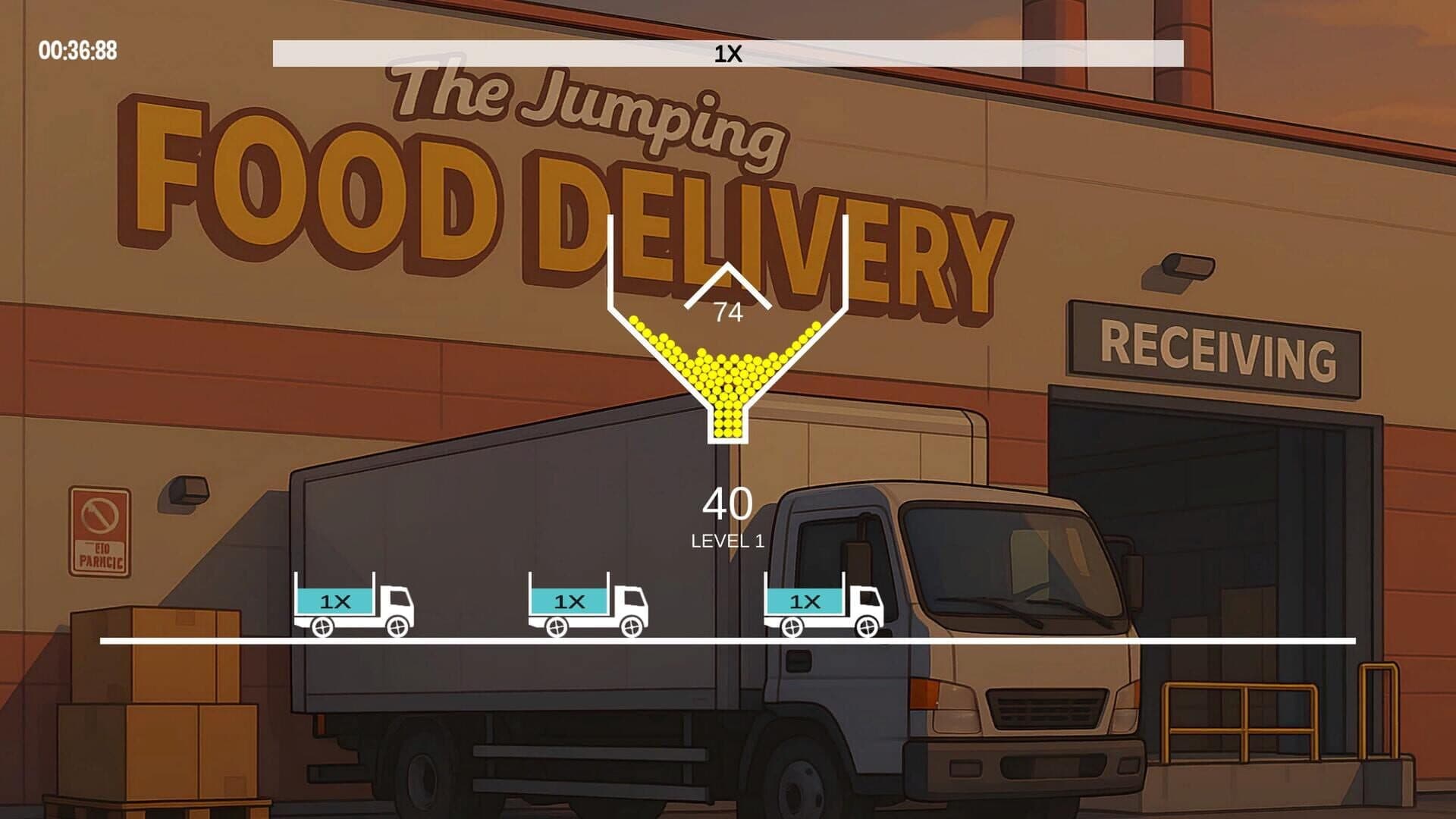 اسکرین‌شات The Jumping Food Delivery - 1