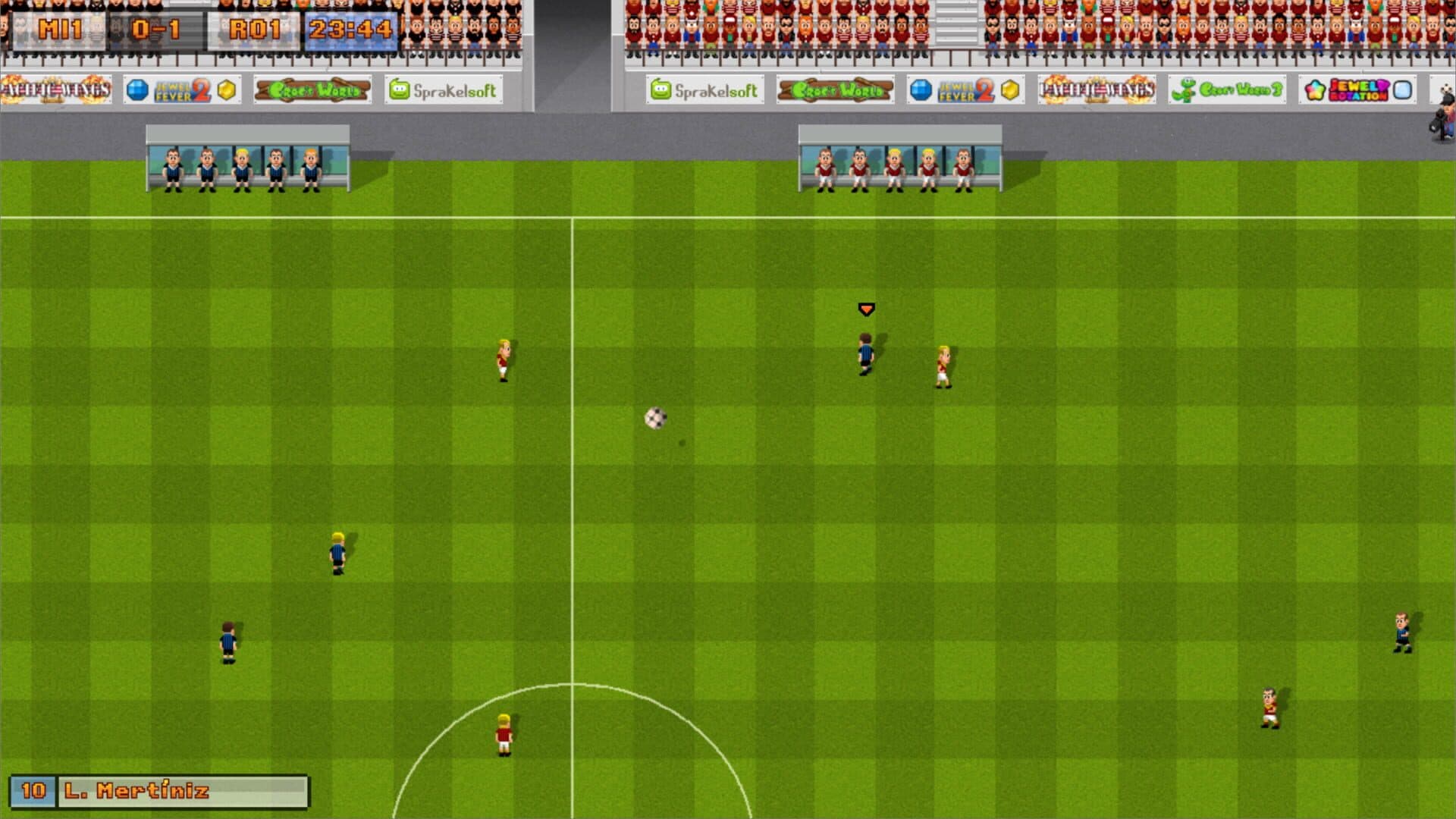 اسکرین‌شات 16-Bit Soccer - 3