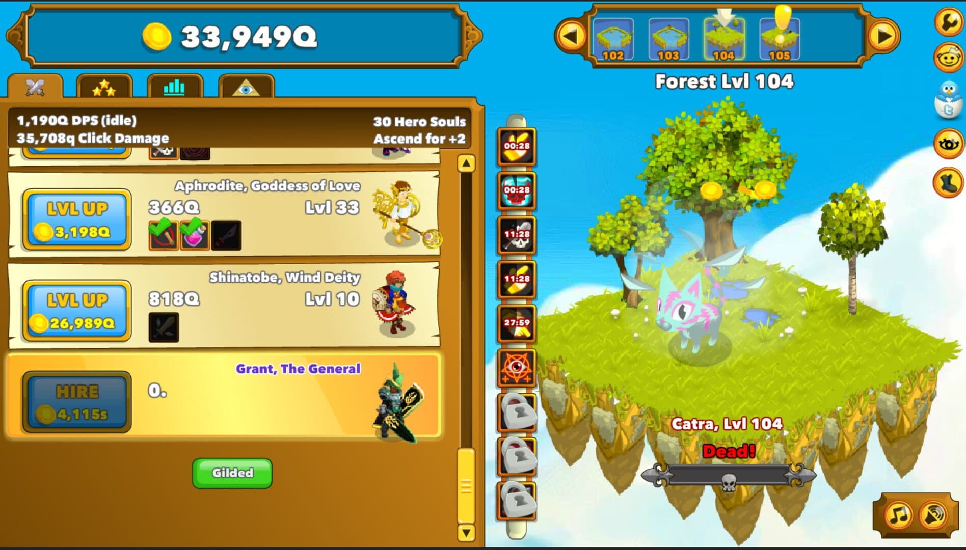Clicker Heroes screenshot 0
