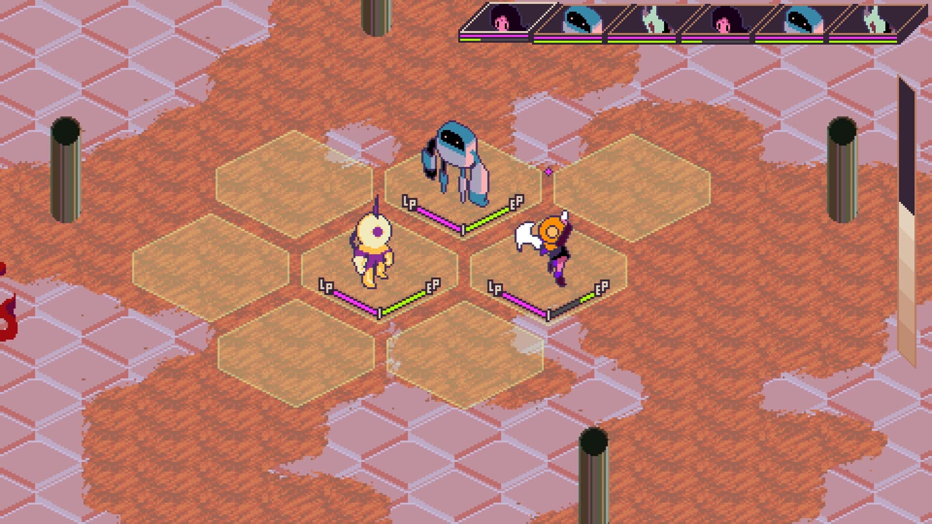 اسکرین‌شات Keylocker: Turn Based Cyberpunk Action - 1