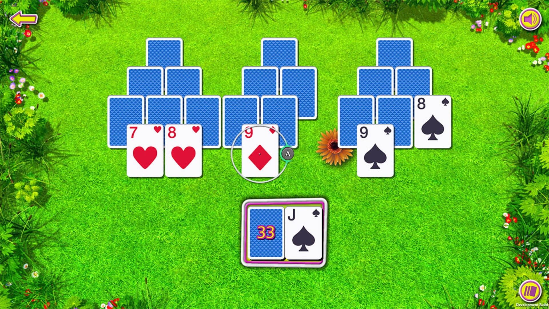 اسکرین‌شات Summer Tri-Peaks Solitaire - 1