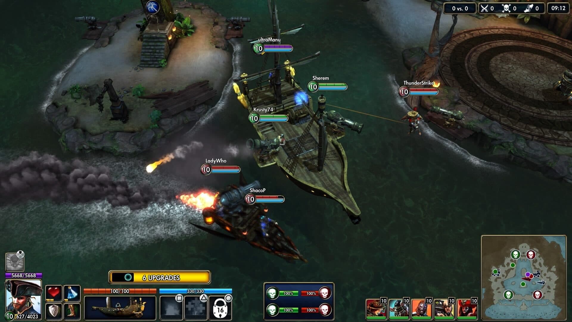اسکرین‌شات Pirates: Treasure Hunters - 1