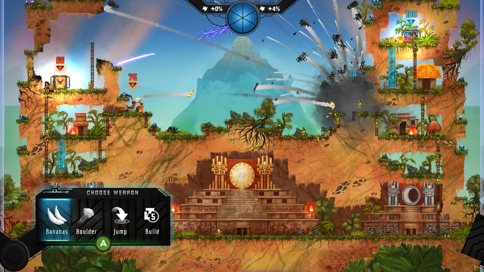 اسکرین‌شات Mayan Death Robots: Arena - 1
