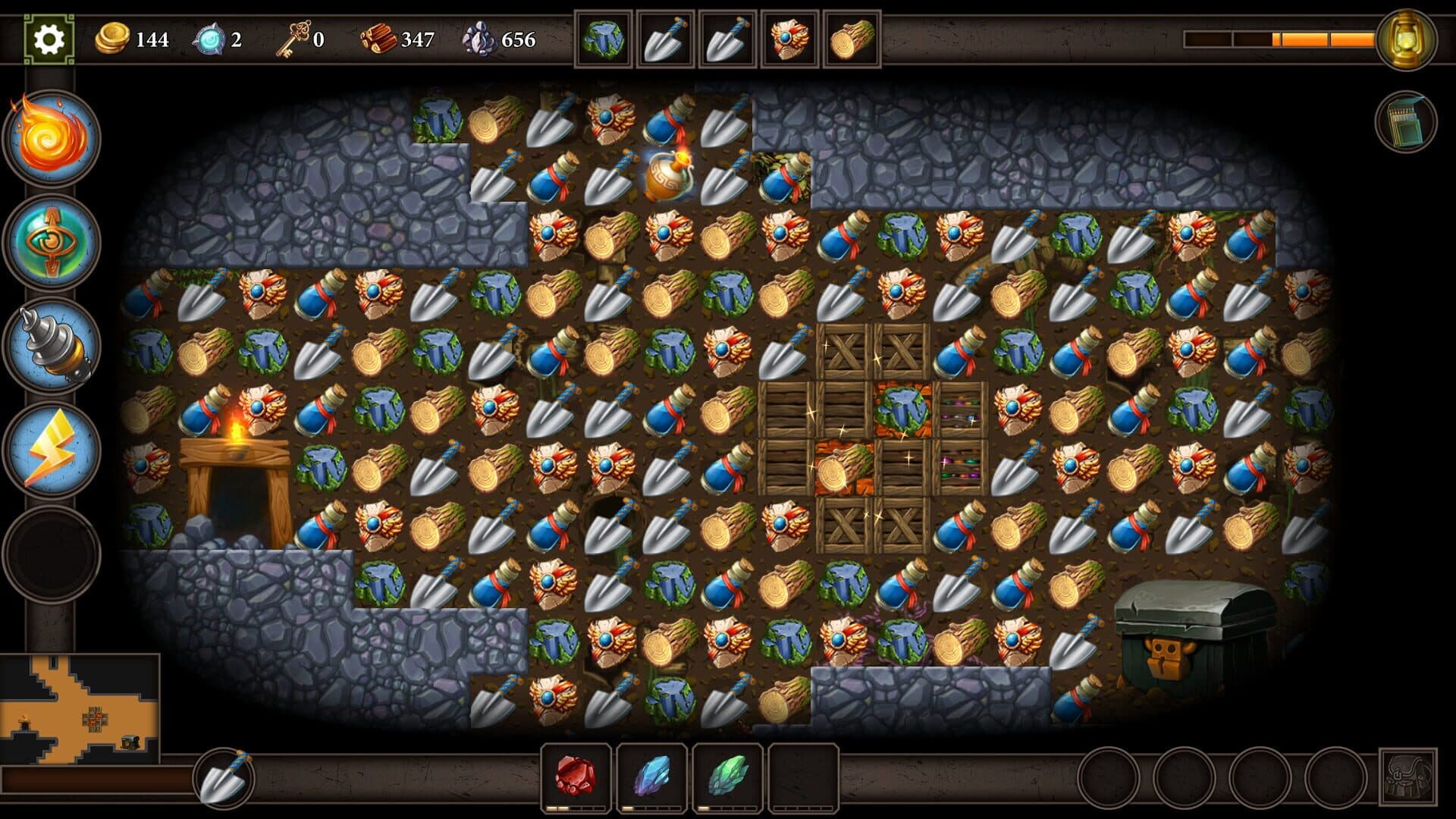 اسکرین‌شات SpelunKing: The Mine Match - 5