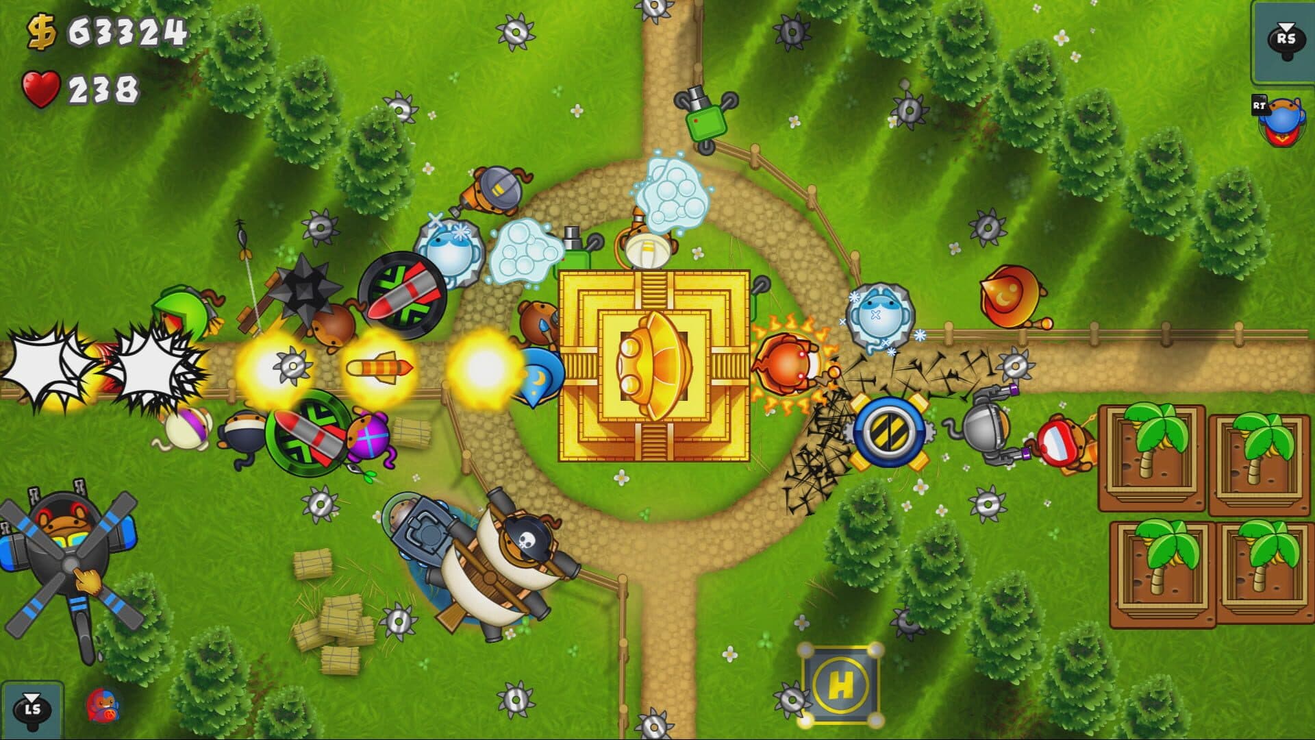 اسکرین‌شات Bloons TD 5 - 1