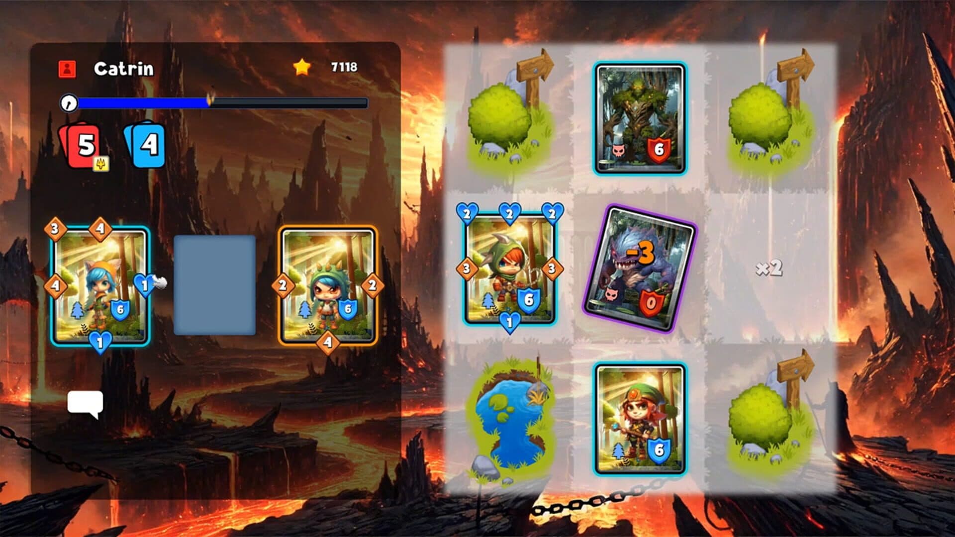 اسکرین‌شات Tiny Titans: Card Rumble - 2
