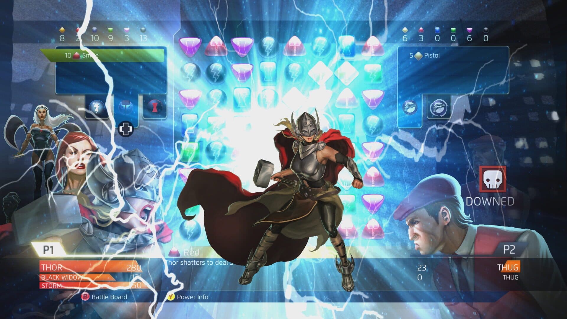 اسکرین‌شات Marvel Puzzle Quest: Dark Reign - 4